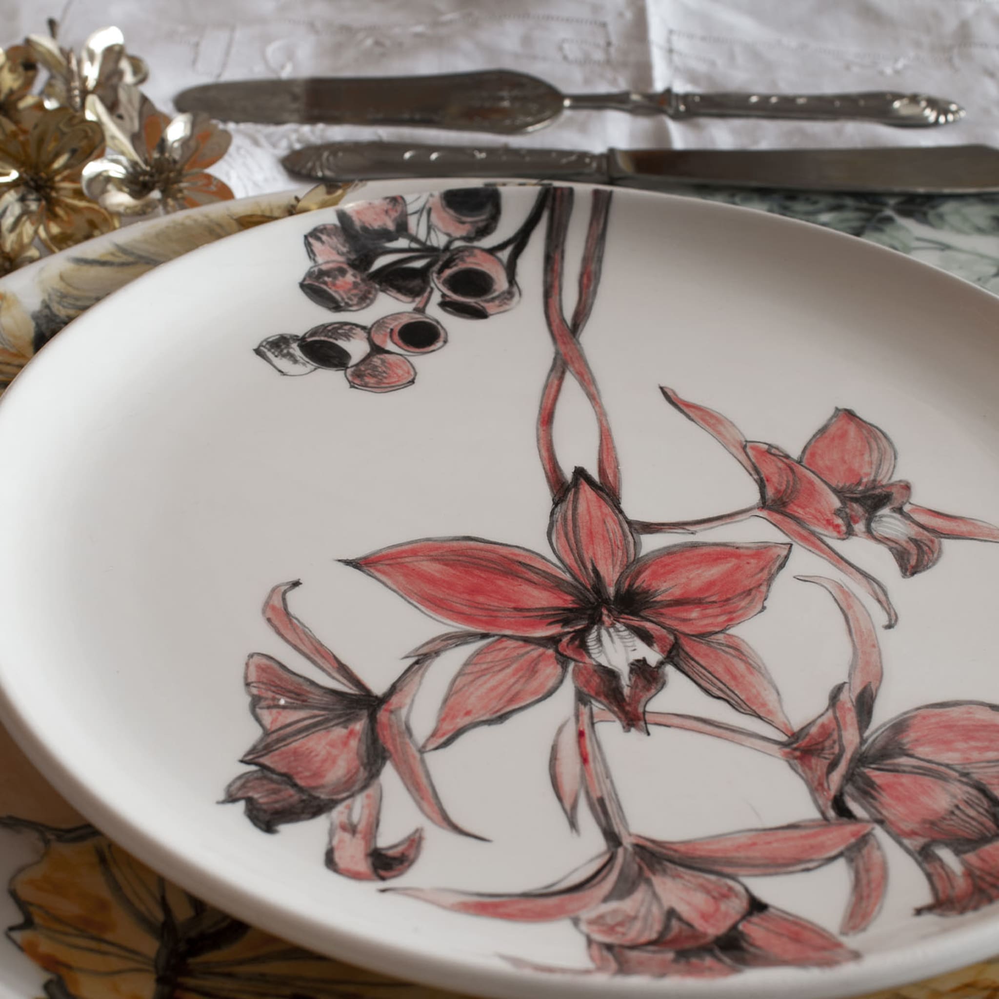 Ethereal Blossom Dinner Plate - Alternative view 3