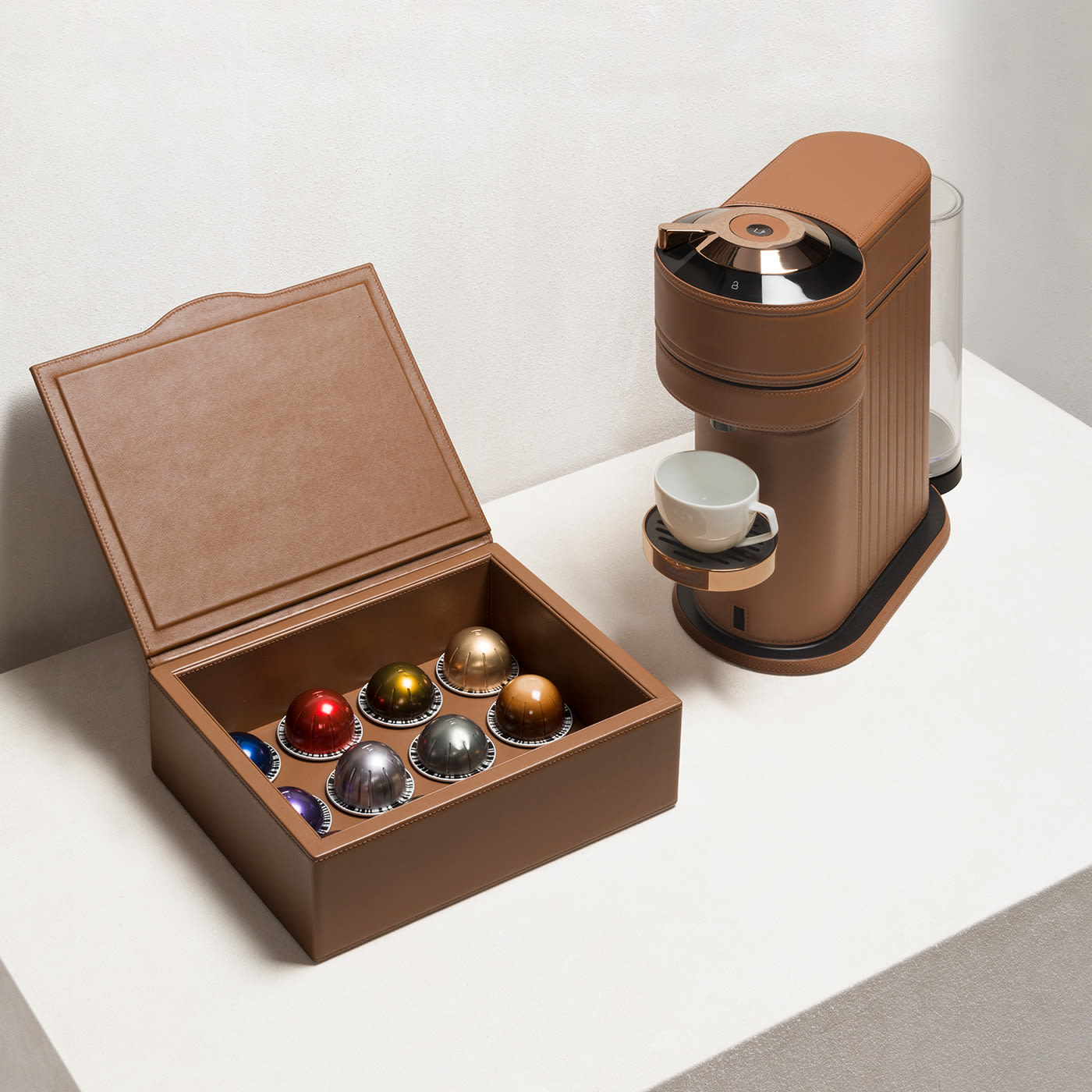 Coffret Java Vertuo Next pour capsules Nespresso Giobagnara