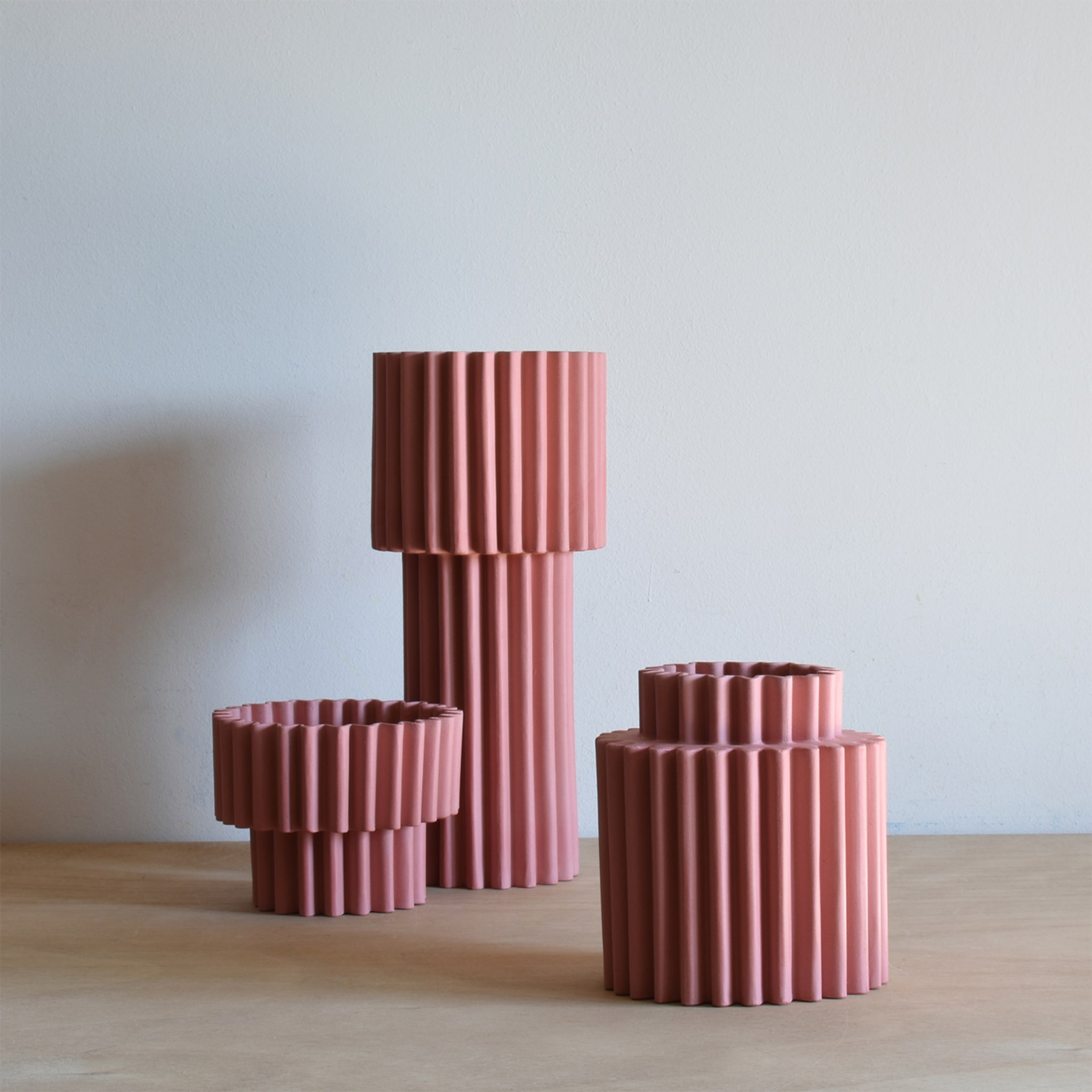 Albero Large Pink Vase - Alternative view 1