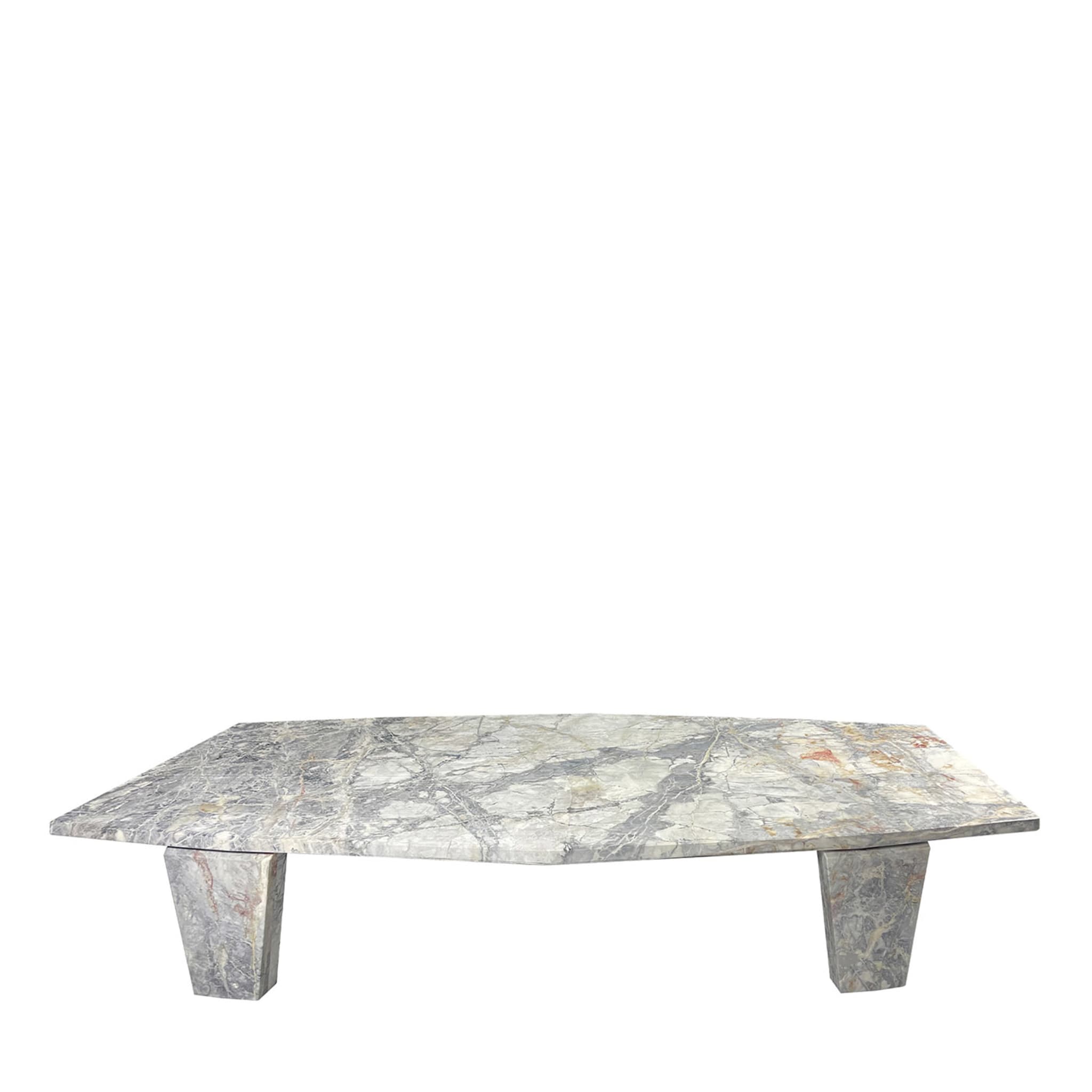 Augusta Invisible Gray Coffee Table - Main view