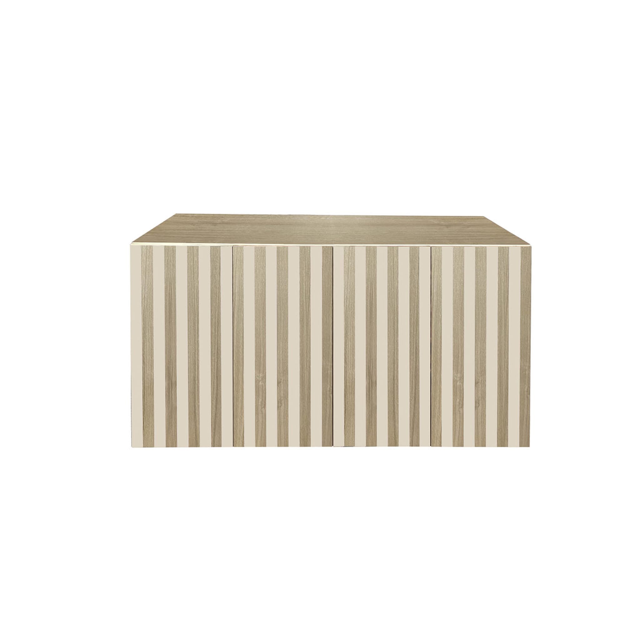 Md4 4-Door Striped Sideboard by Meccani Studio - Alternative view 1