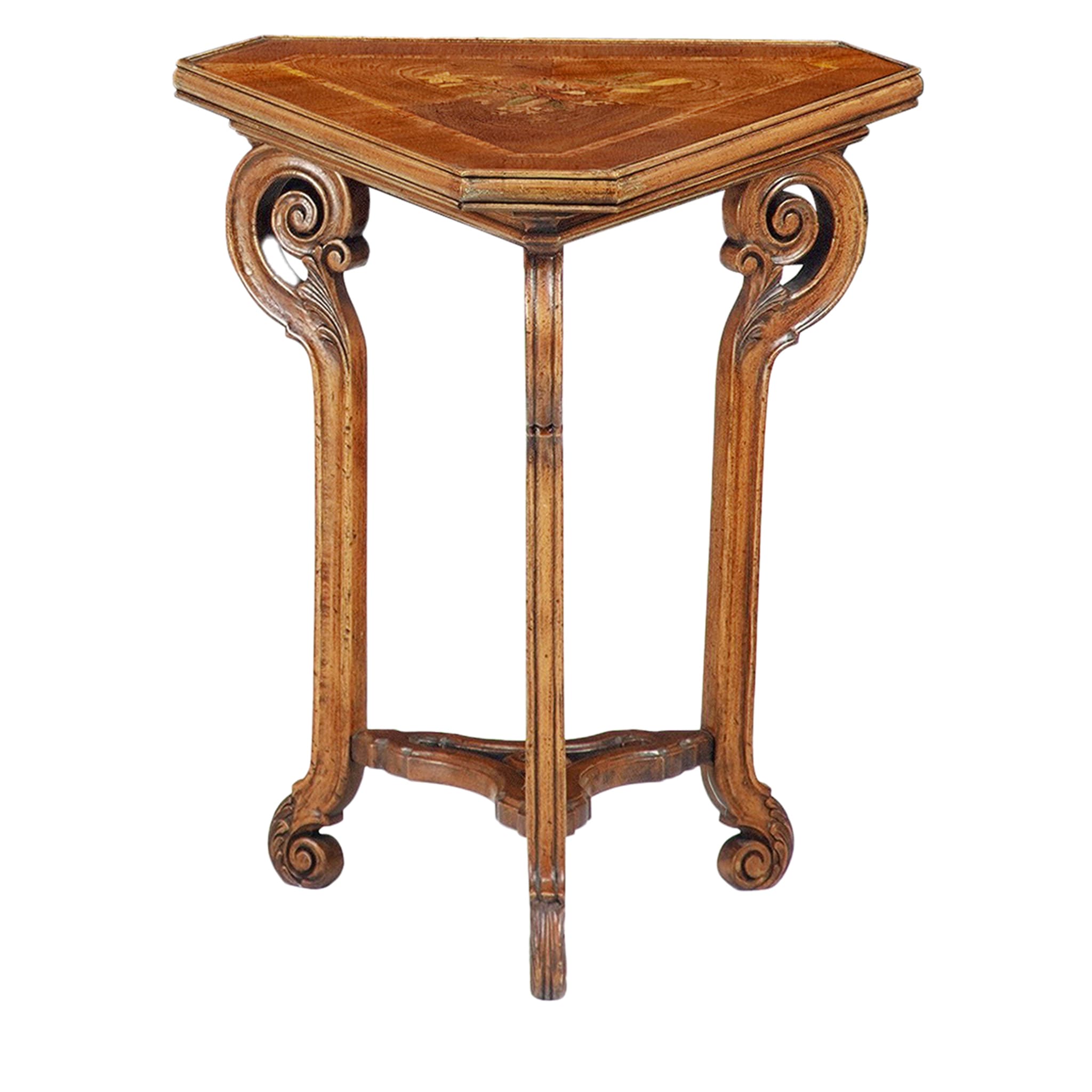 Late 19th-Century English Triangular Accent Table - Main view