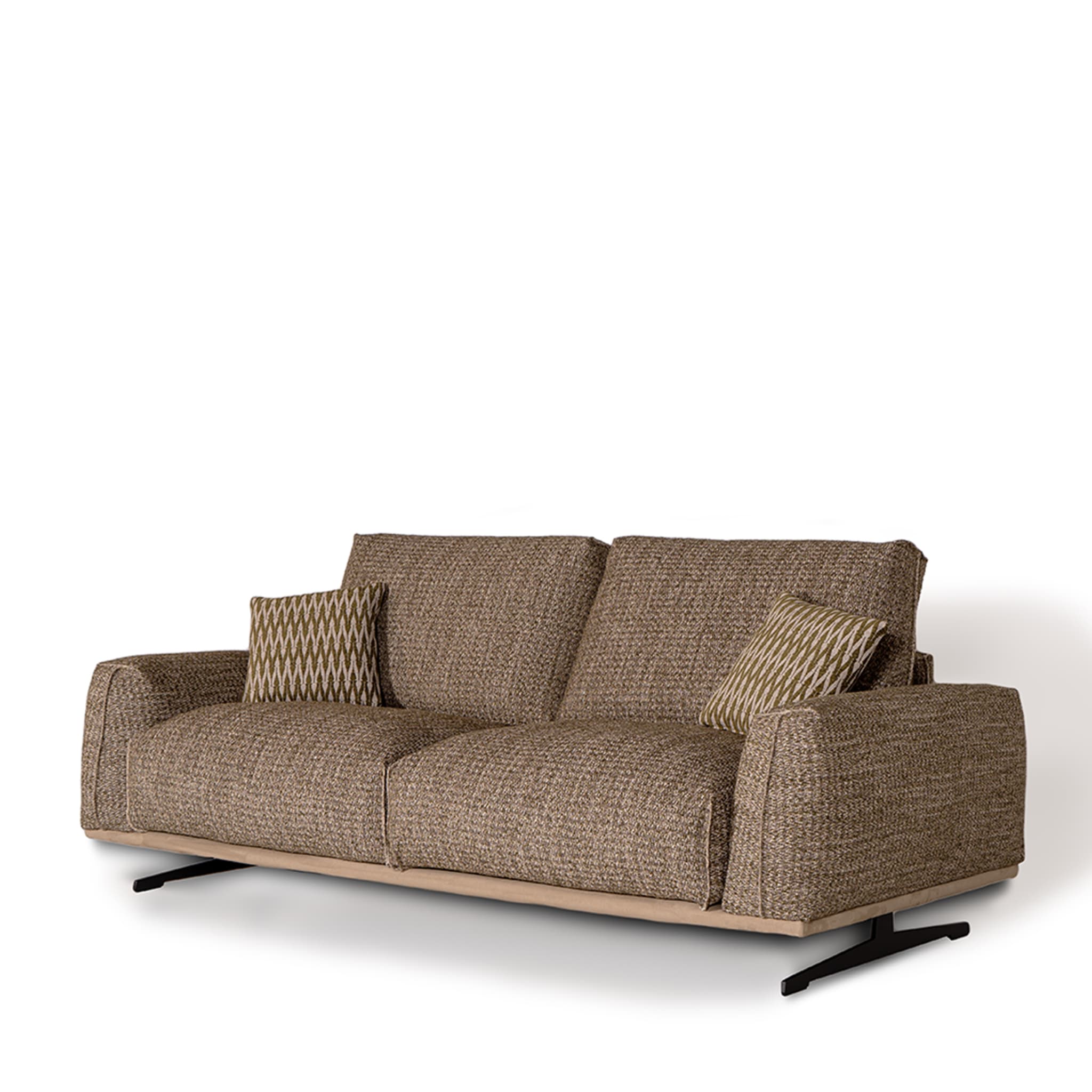 Boboli Two Brown Seater Sofa - Alternative view 2