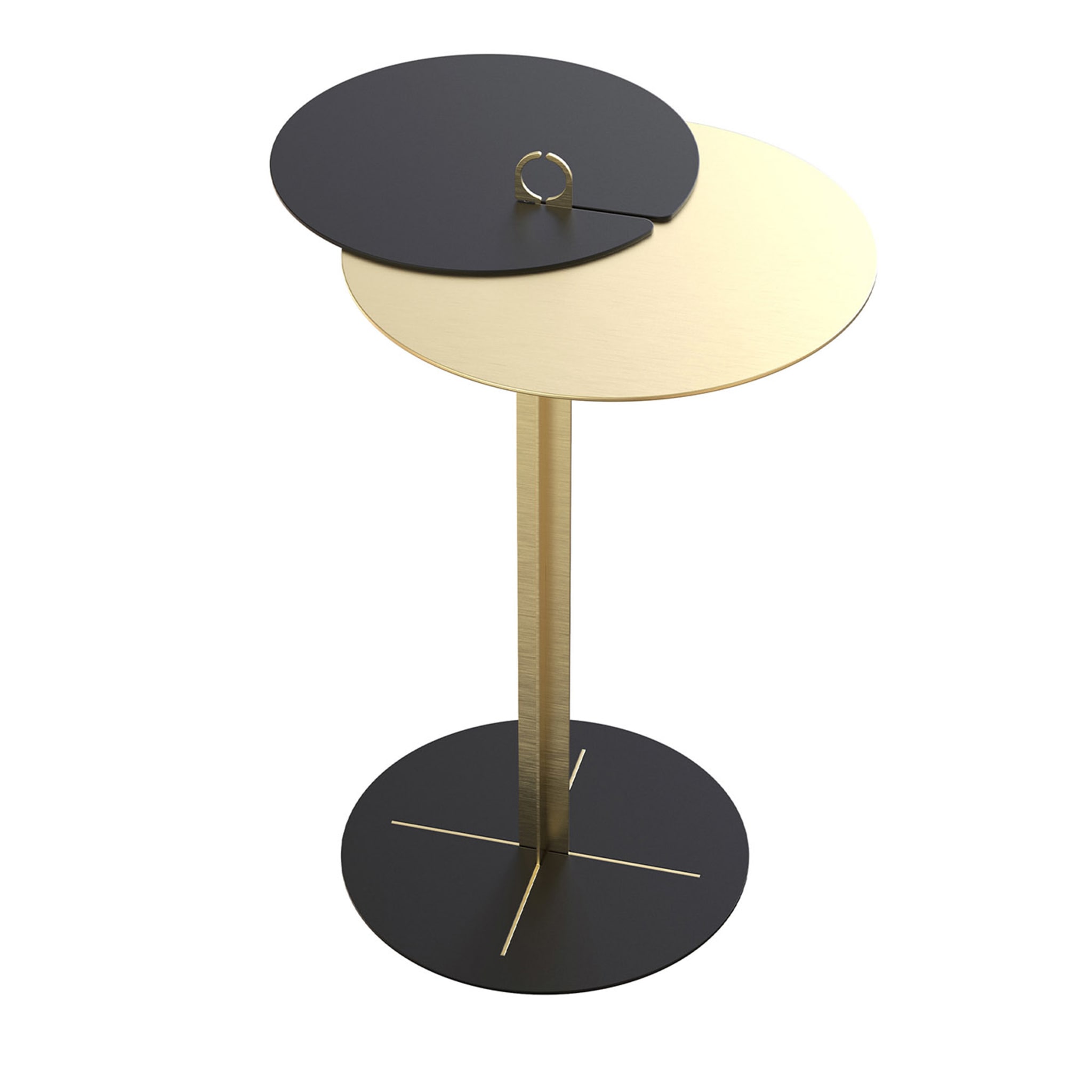 ED021 Black and Brass II Side Table - Main view