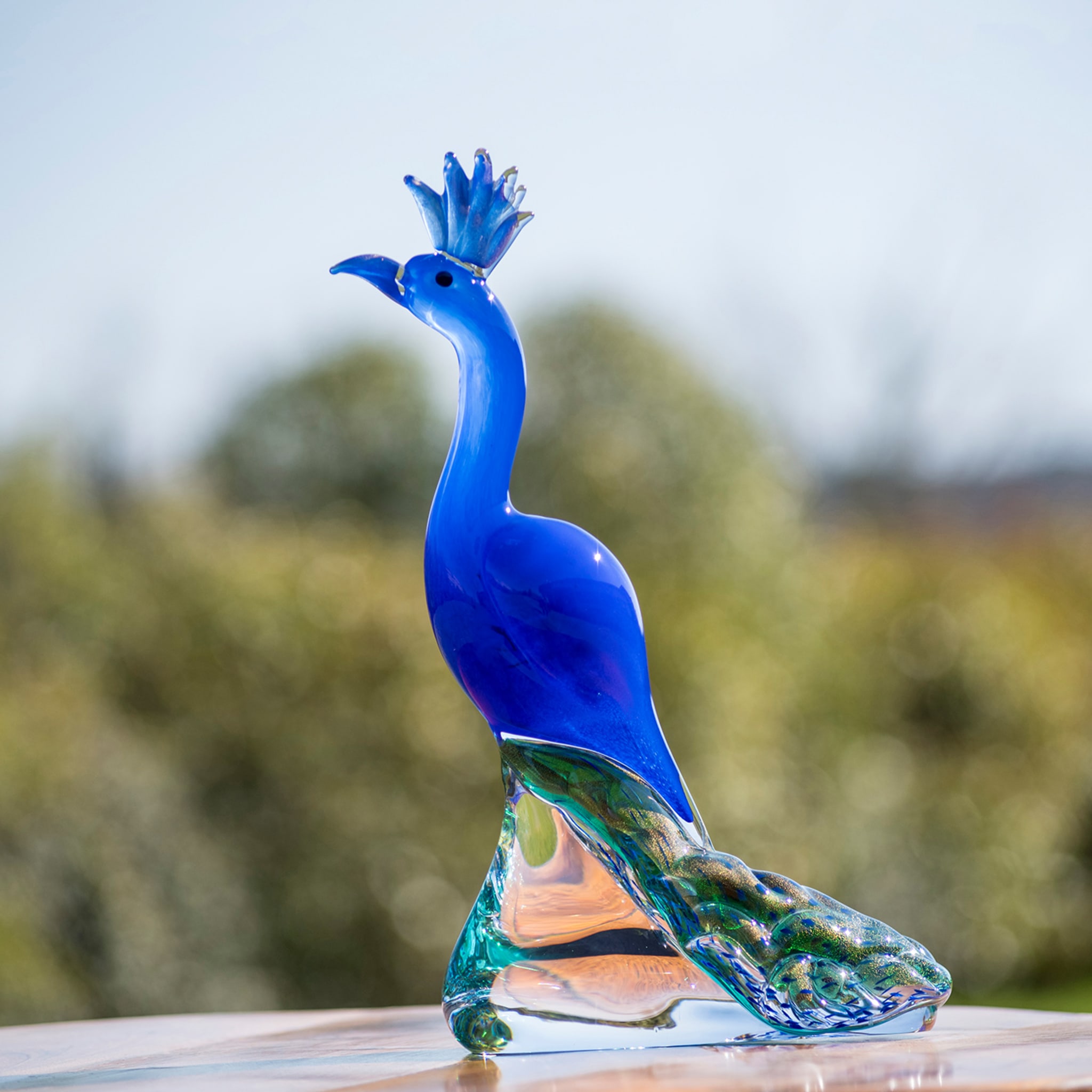 Peacock Sculpture - Alternative view 1