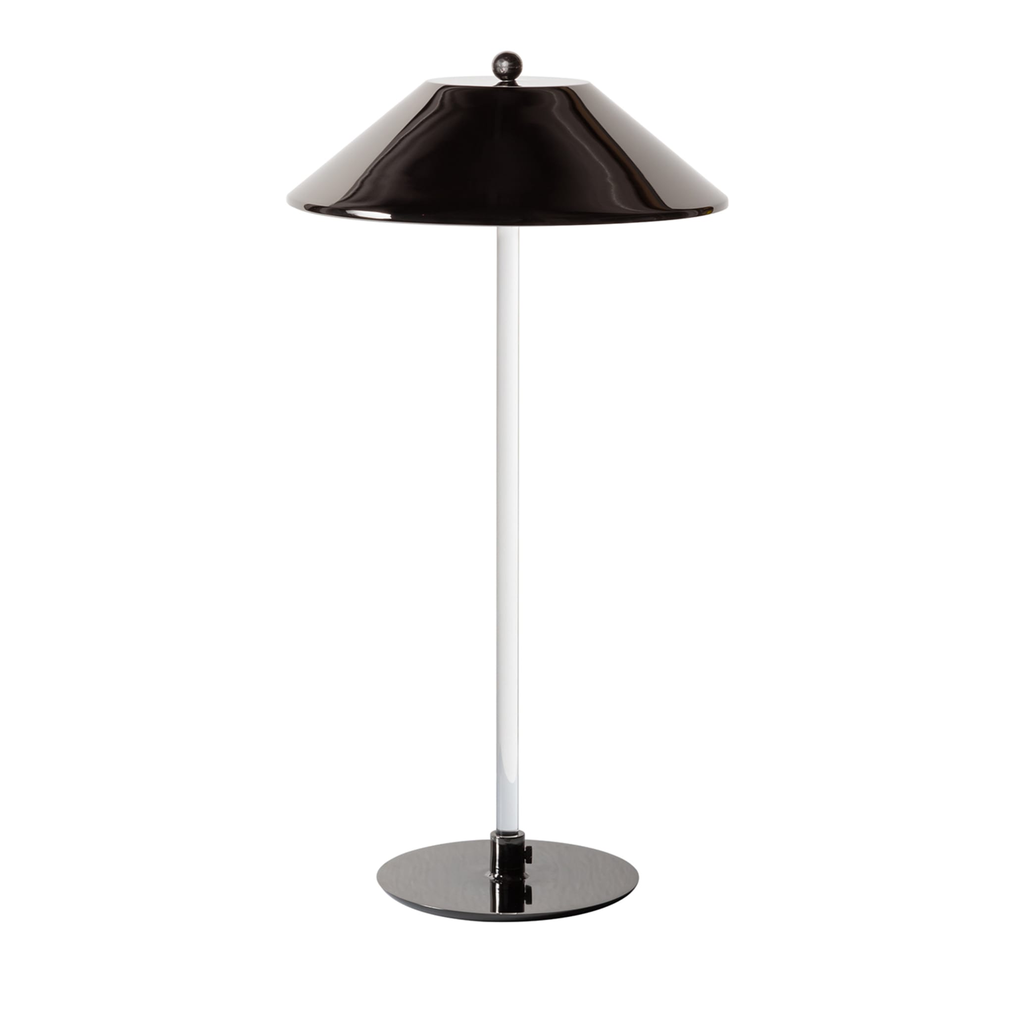Candilee Polished Black Table Lamp by Isacco Brioschi - Main view