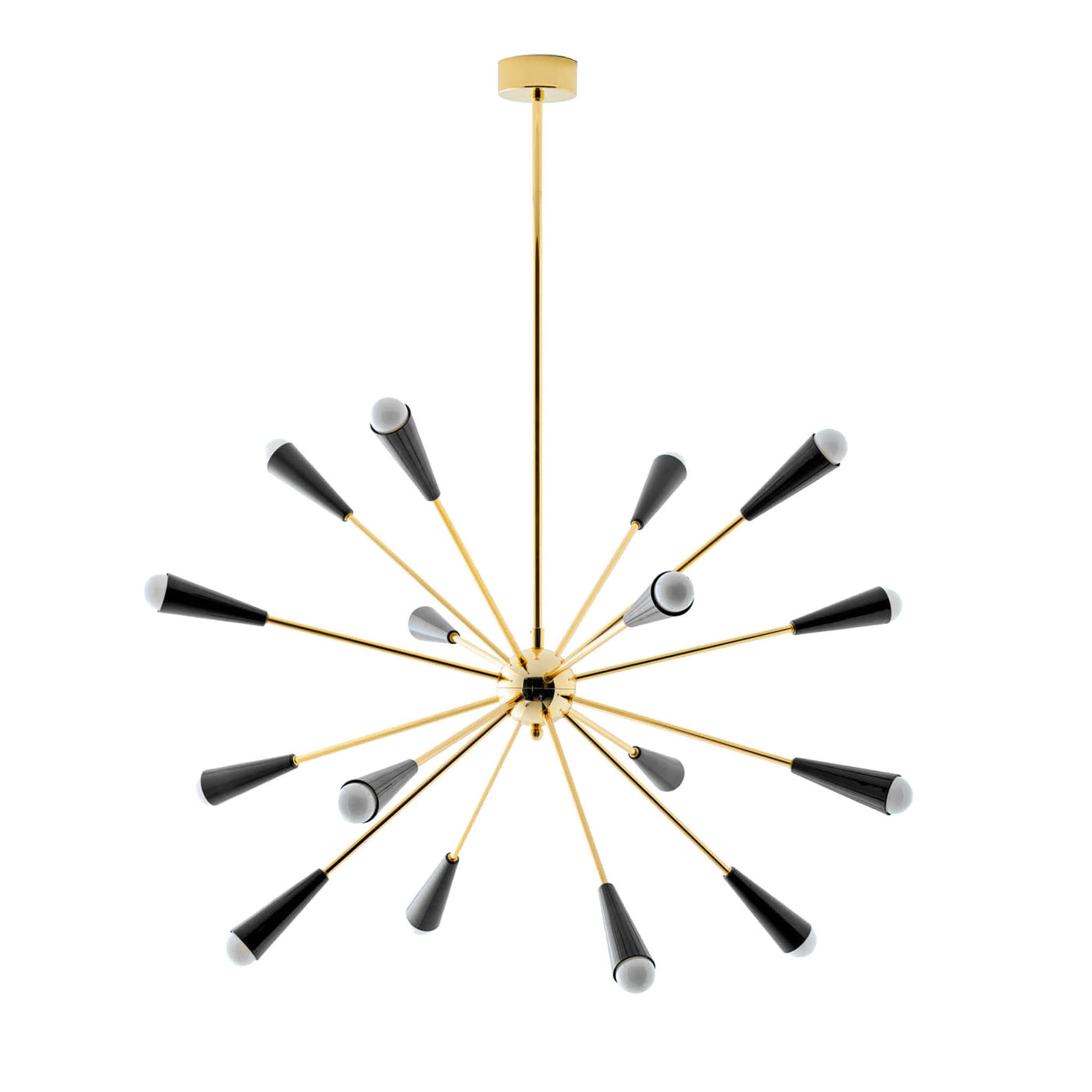 Sputnik Black Pendant Lamp - Main view