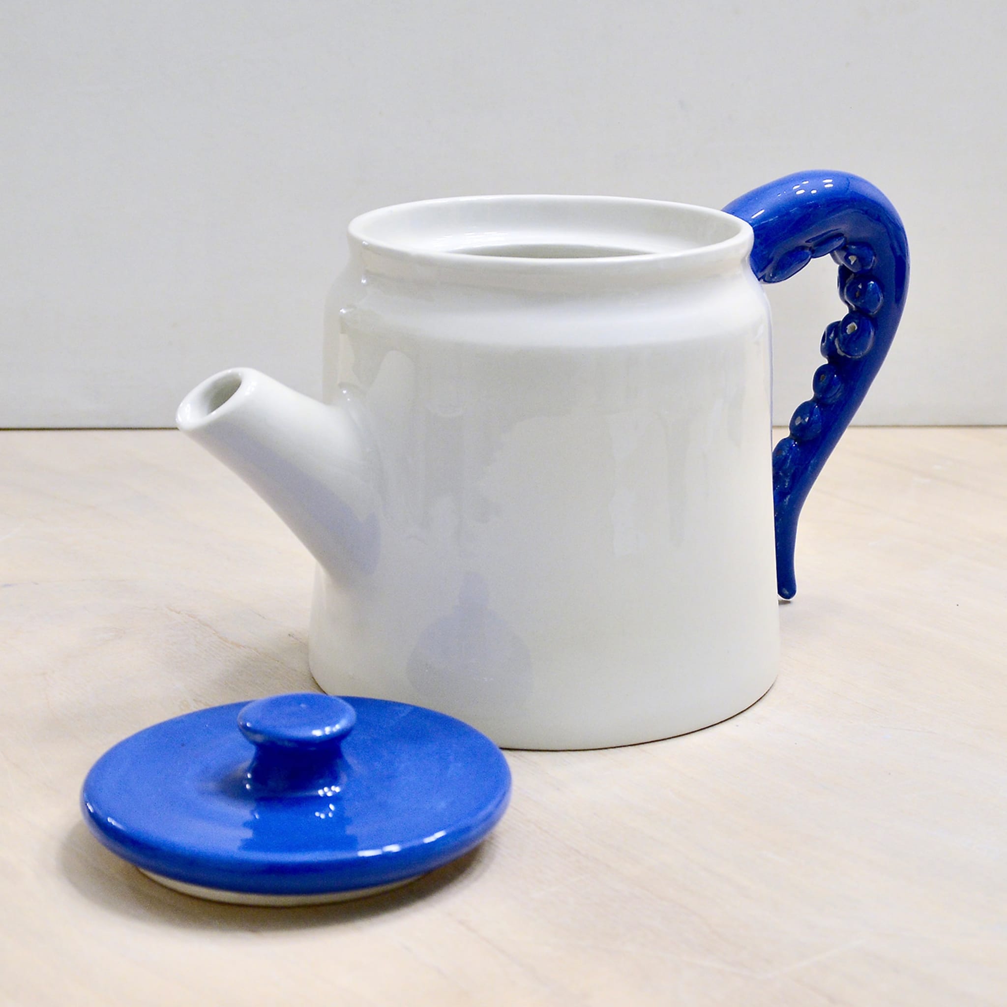 Polpo Blue&White Teapot - Alternative view 3