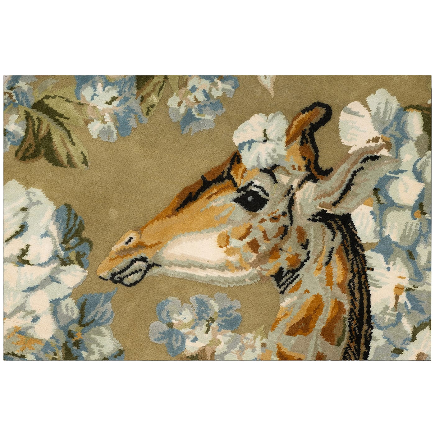 The Hortense Dream Olive Rug by Simone Guidarelli - DSV Carpets