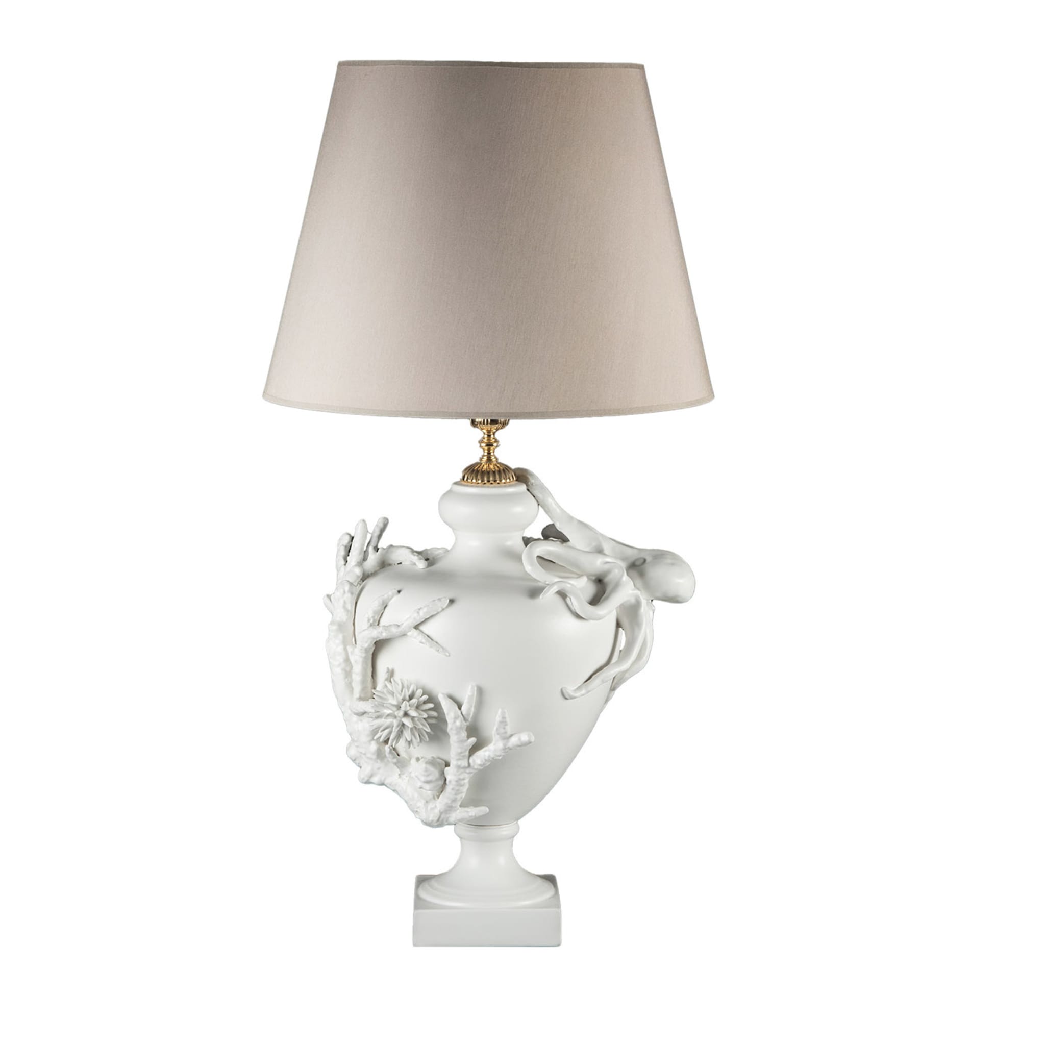 Abissi White Table Lamp by Antonio Fullin - Main view