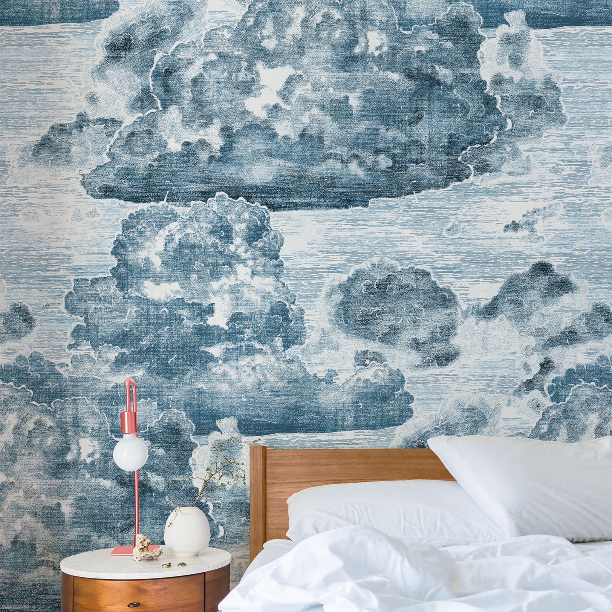 Vintage Style Cloud Wallpaper - Alternative view 2