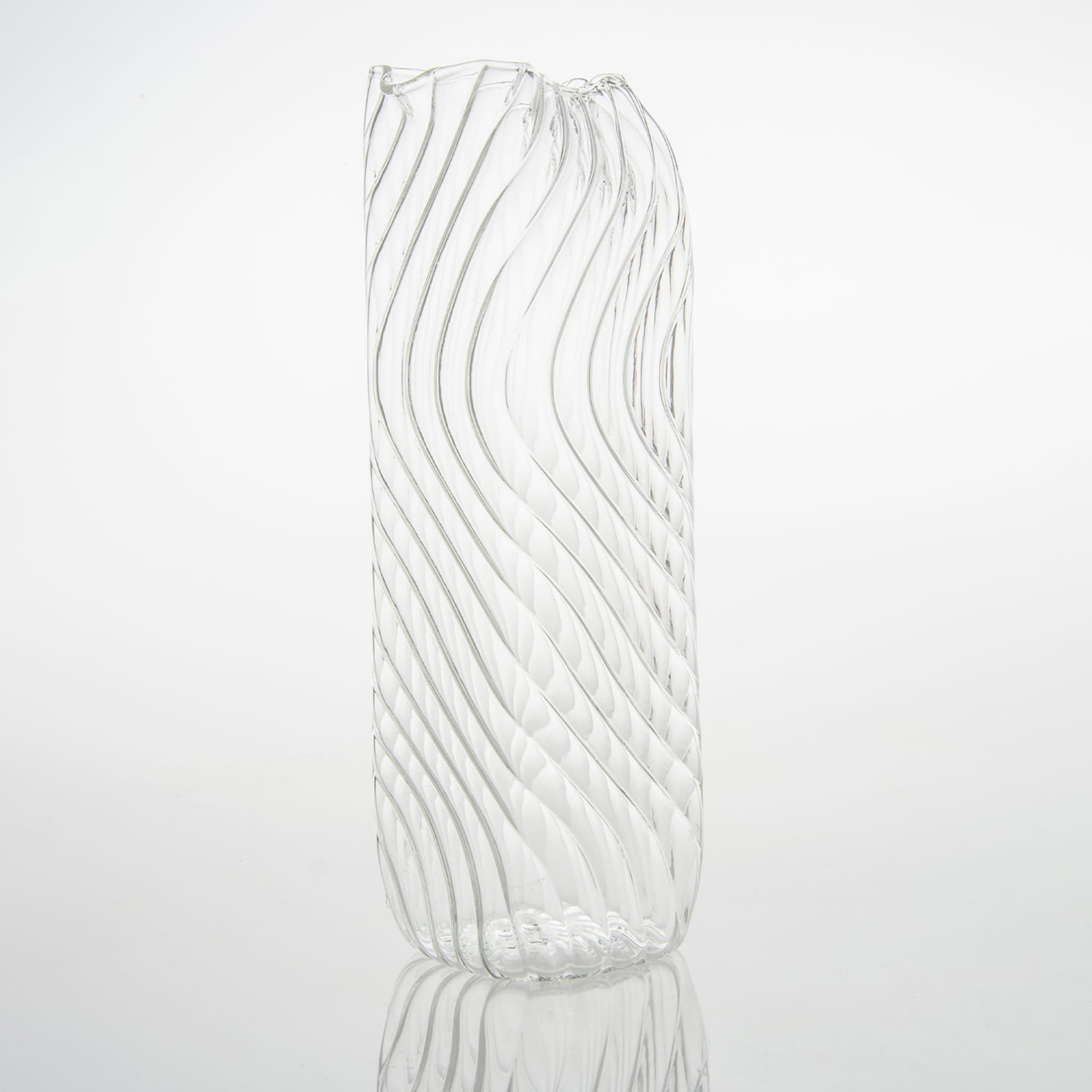 Caraffa in vetro trasparente Torchon Bramante - Vista alternativa 1