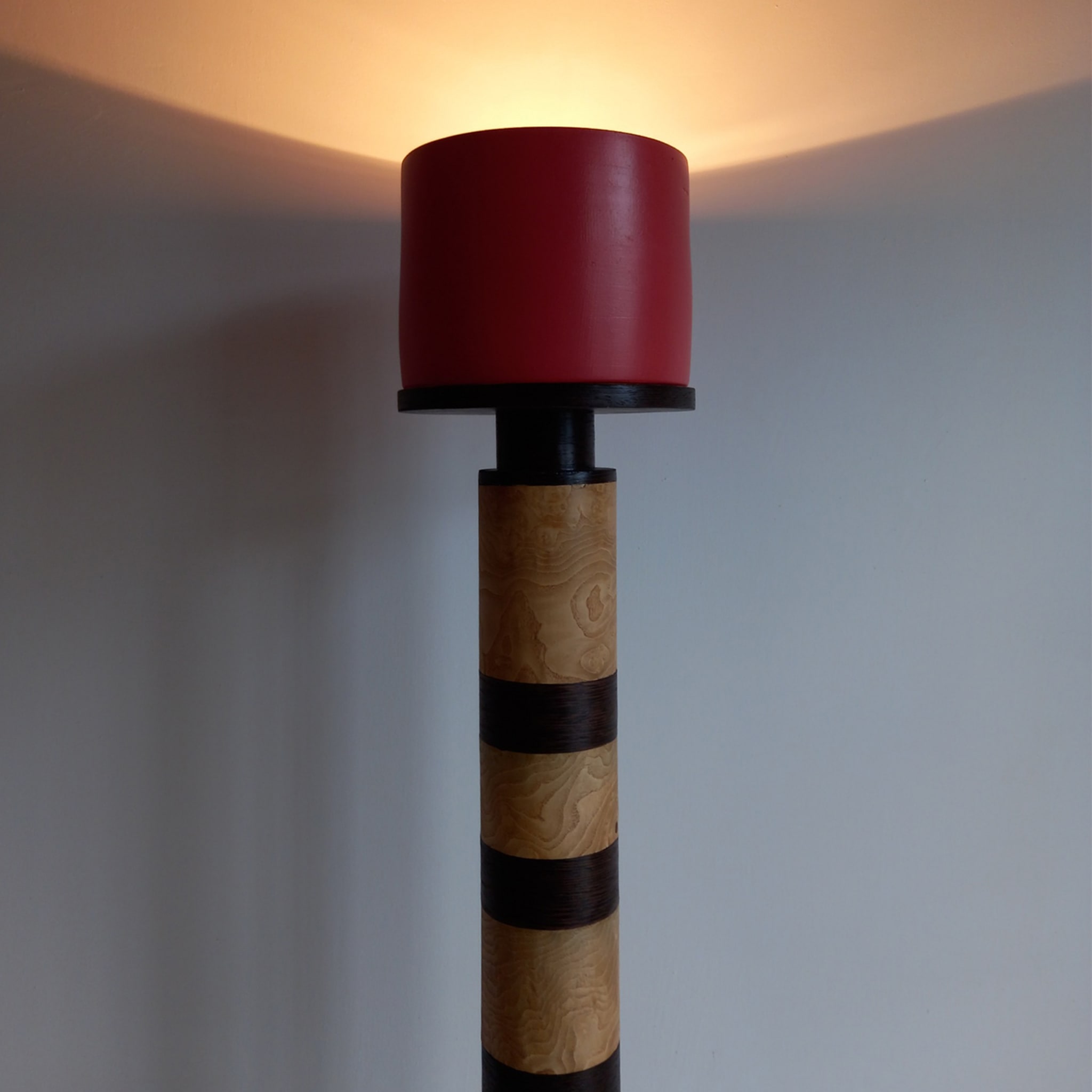Dorica Red Floor Lamp by Pietro Meccani - Alternative view 2