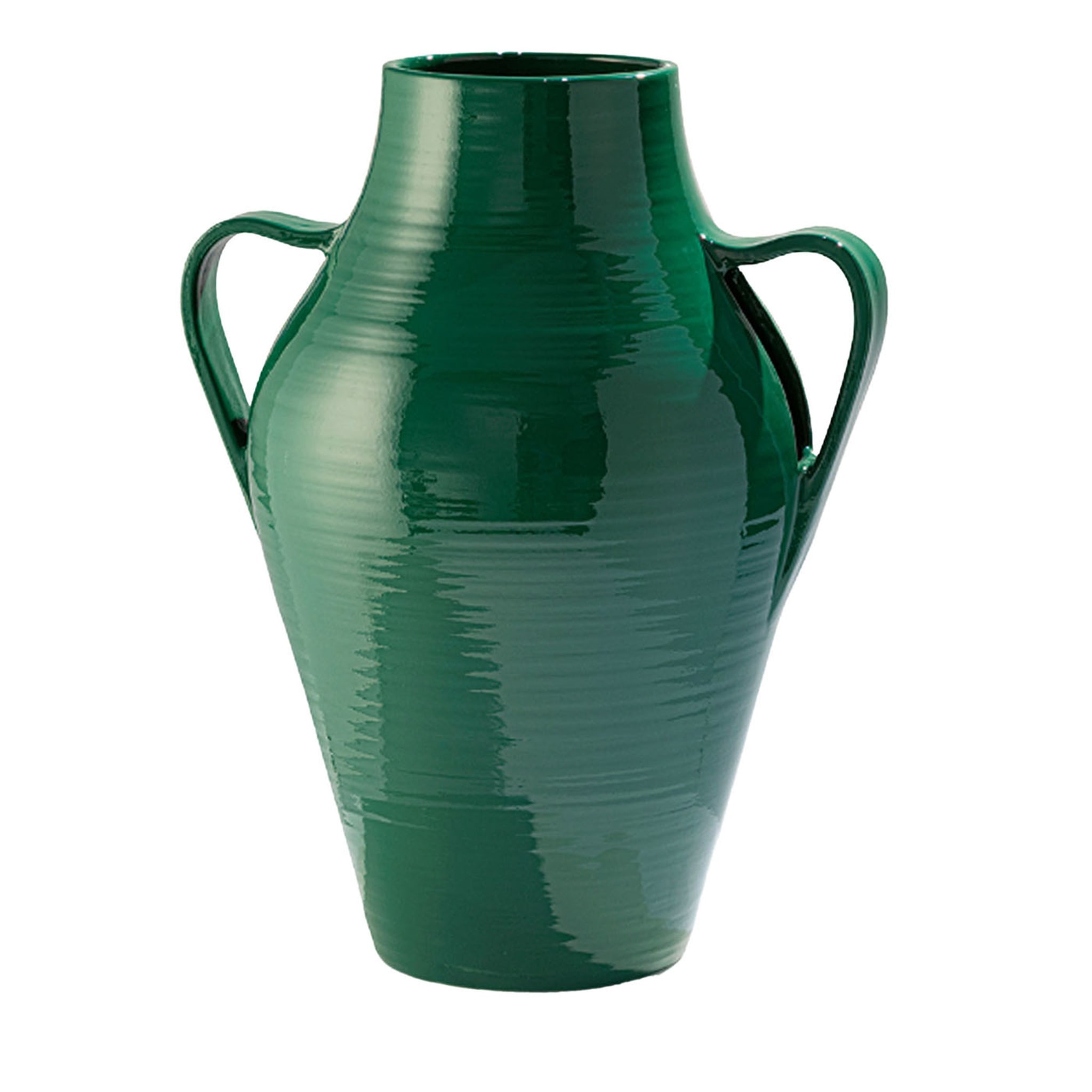 Quartara Green Amphora Vase - Main view