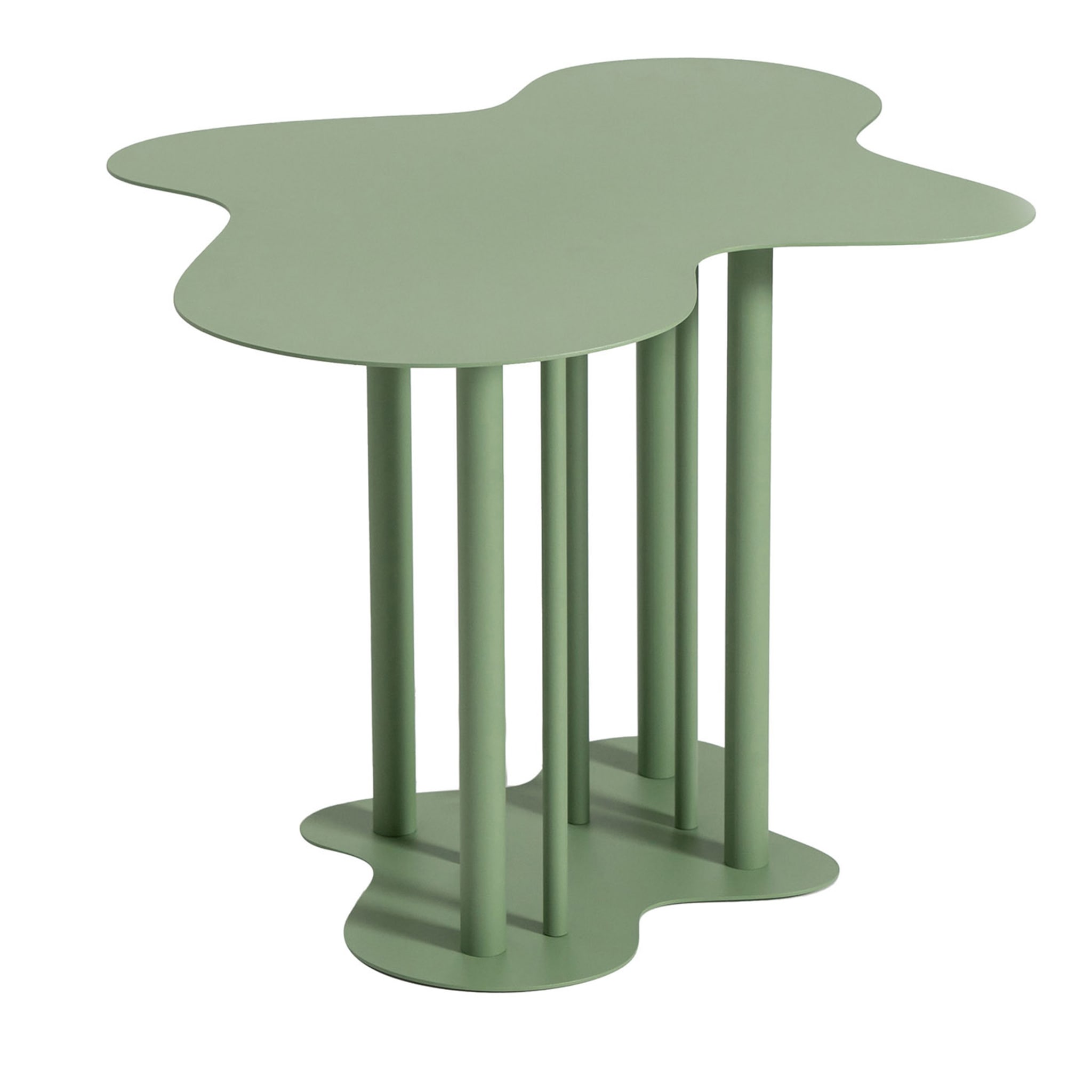 Tavolino Nuvola 03 verde pallido di Mario Cucinella - Vista principale