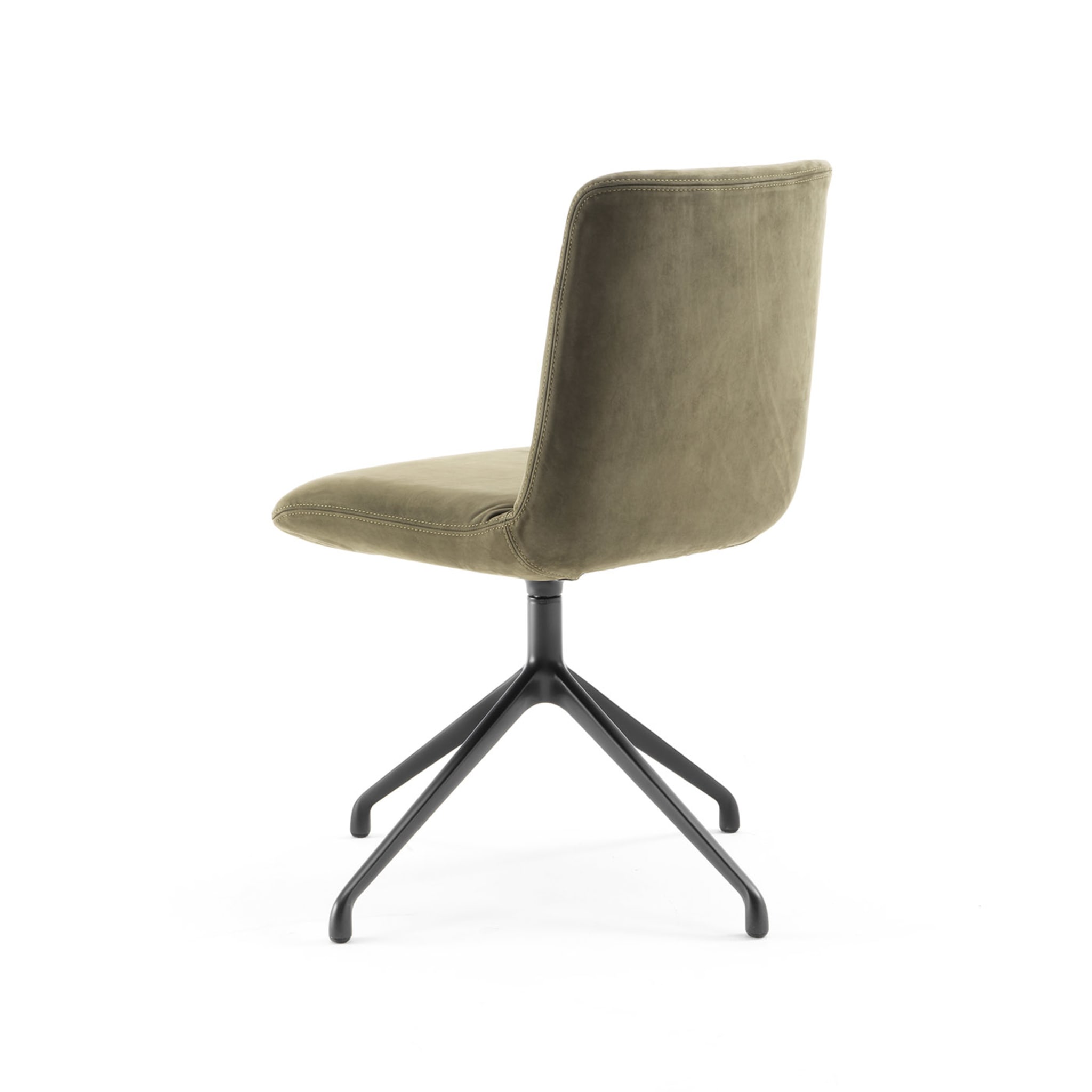 Materia Soft Swivel Sage-Green Chair by Claudio Bellini - Alternative view 3