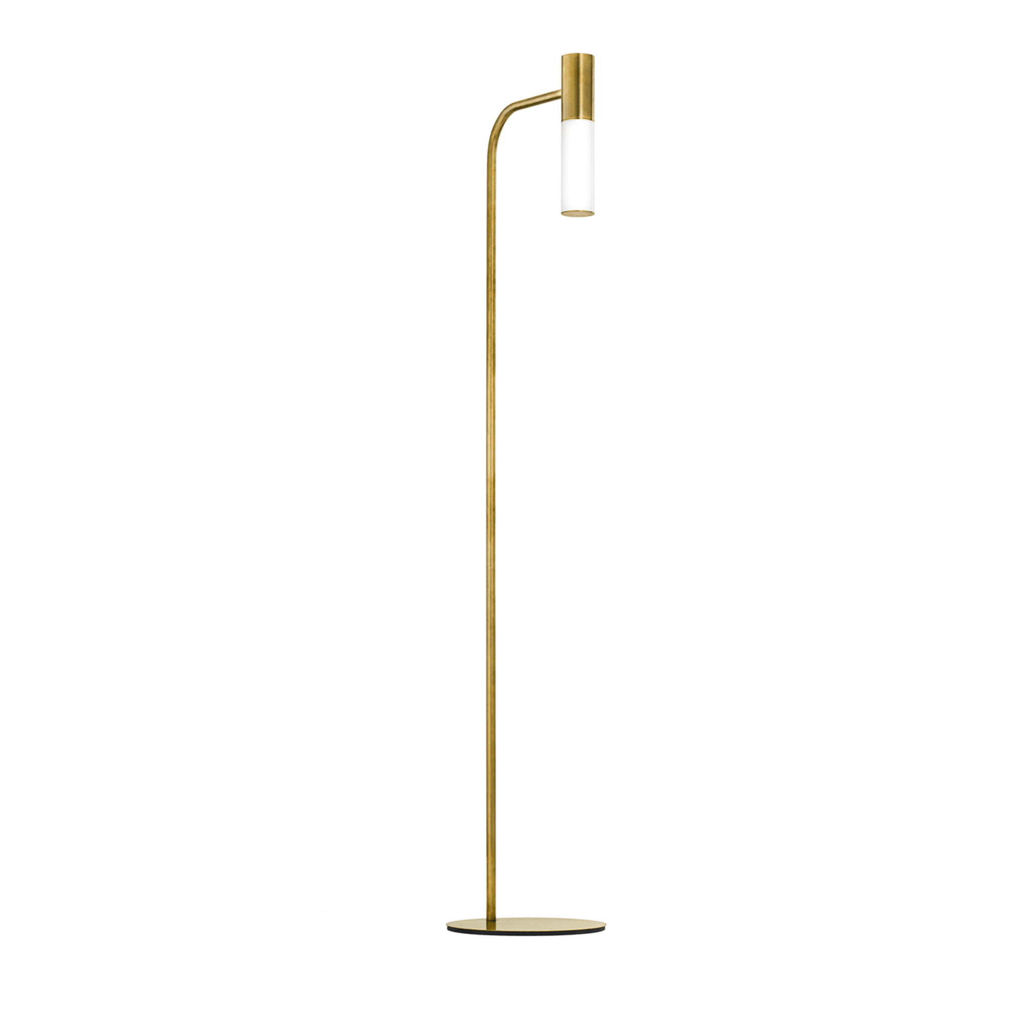 Etoile Natural Brass Floor Lamp - Main view