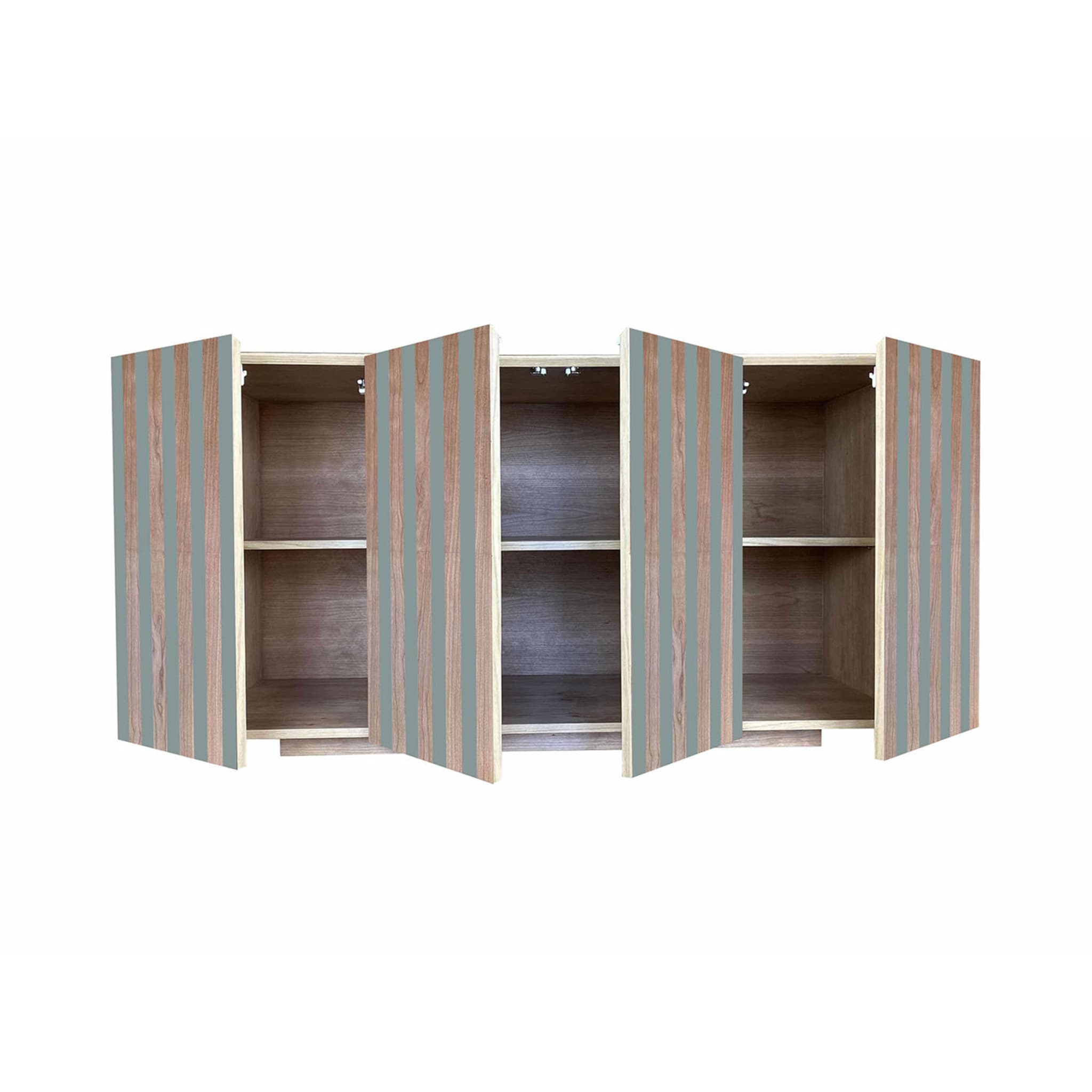 Md3 4-Door Striped Sideboard by Meccani Studio - Alternative view 5