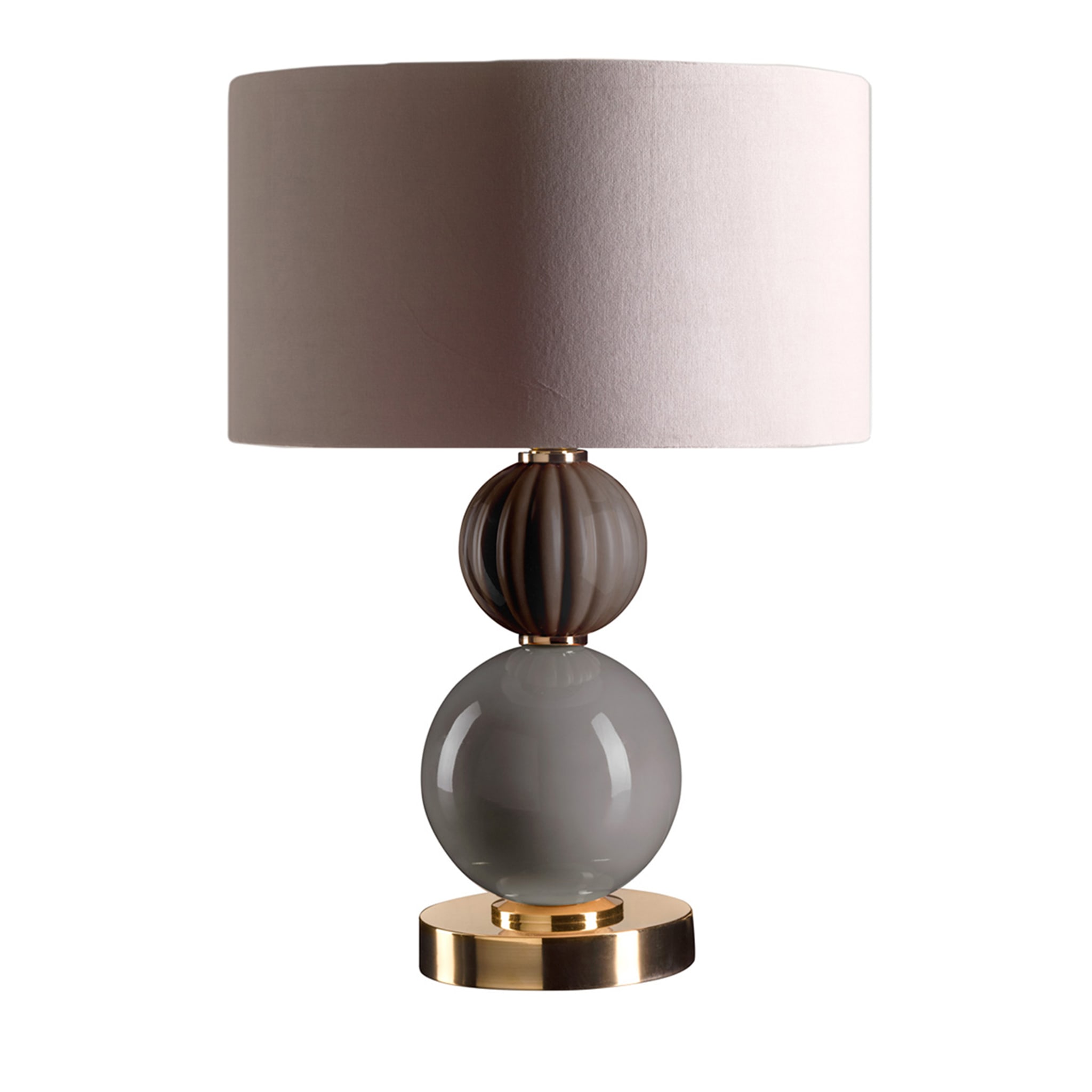 Lady V Small Taupe Table Lamp - Main view