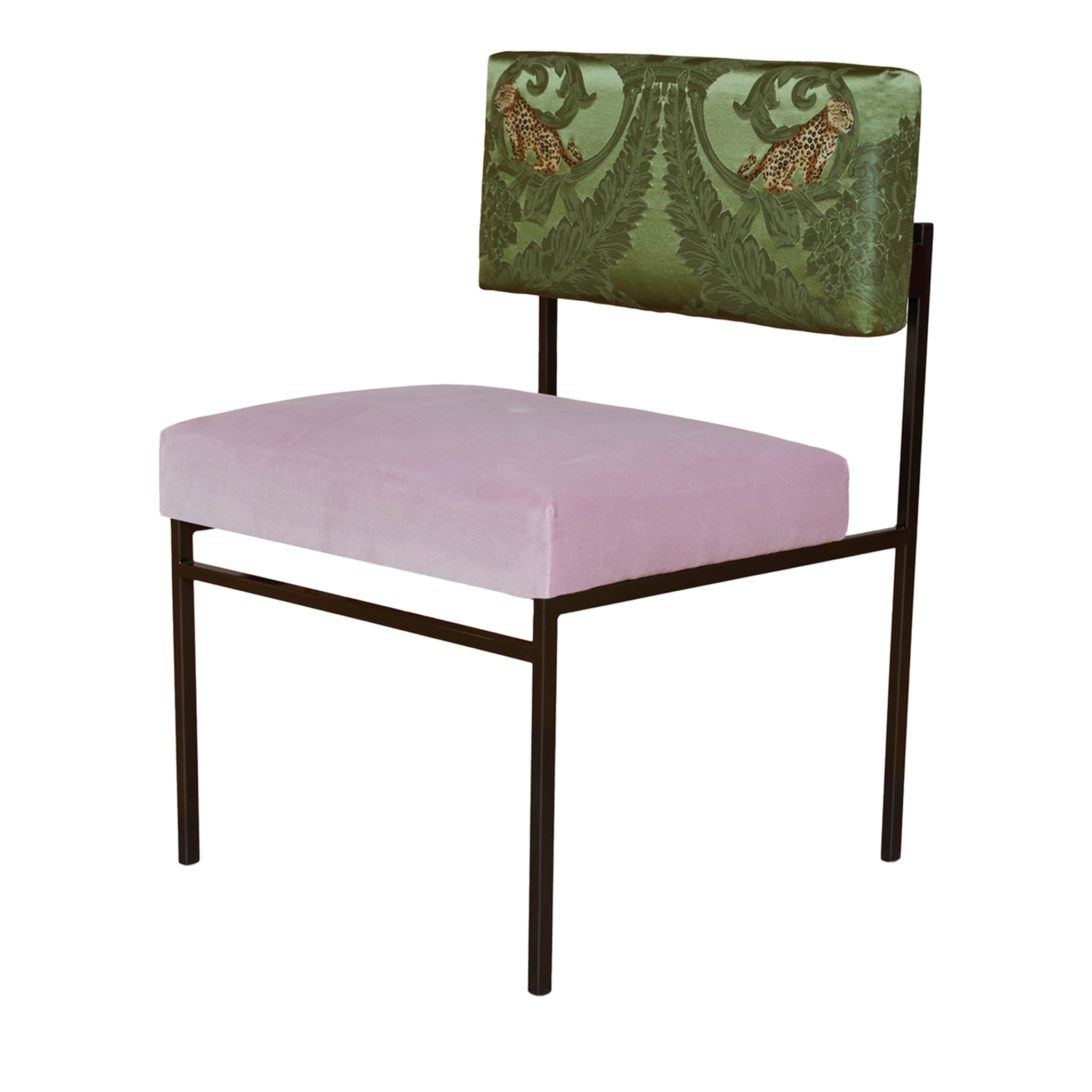 Chaise de salle à manger Aurea Pink Jungle - Vue principale