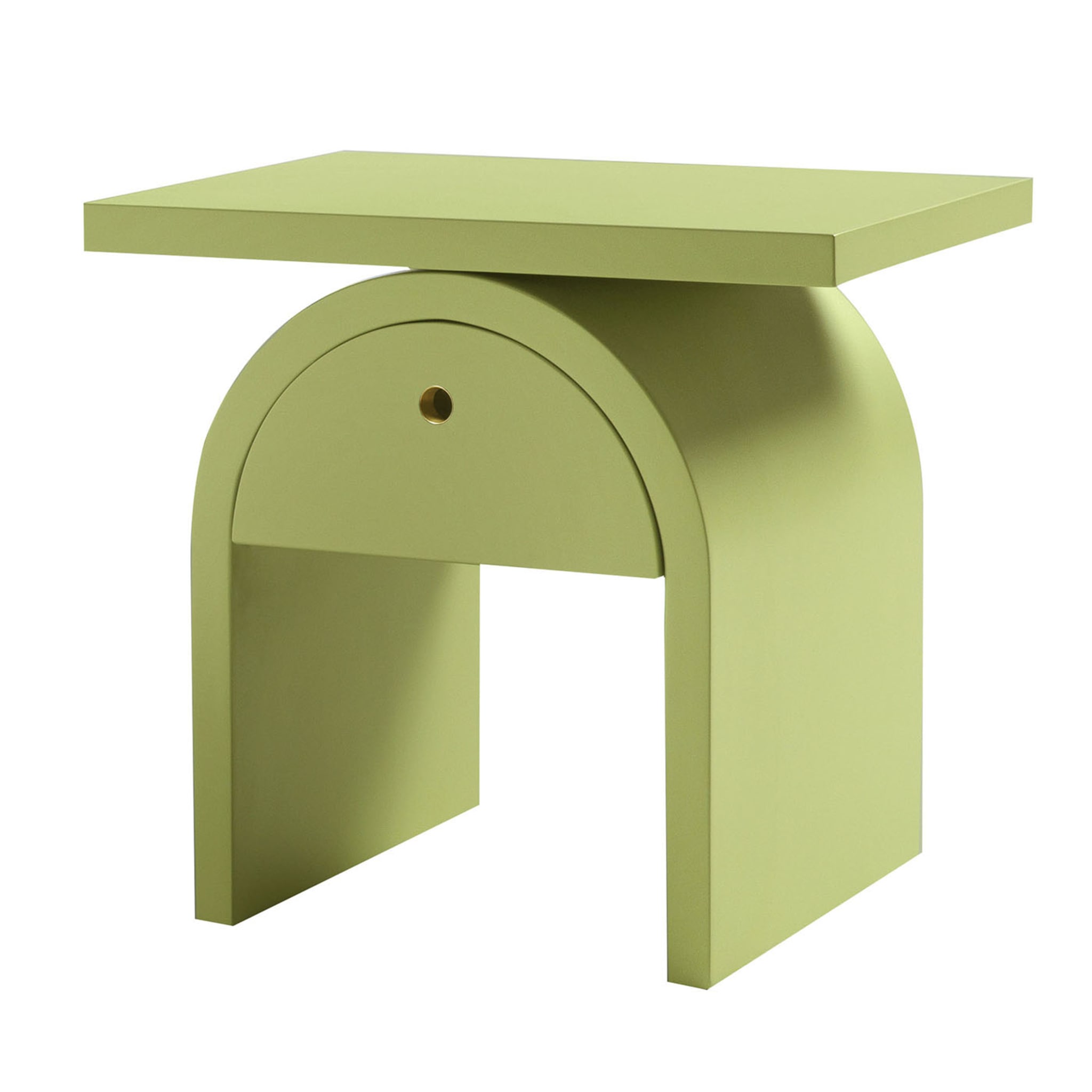 Arcom Lime Green Bedside Table - Main view