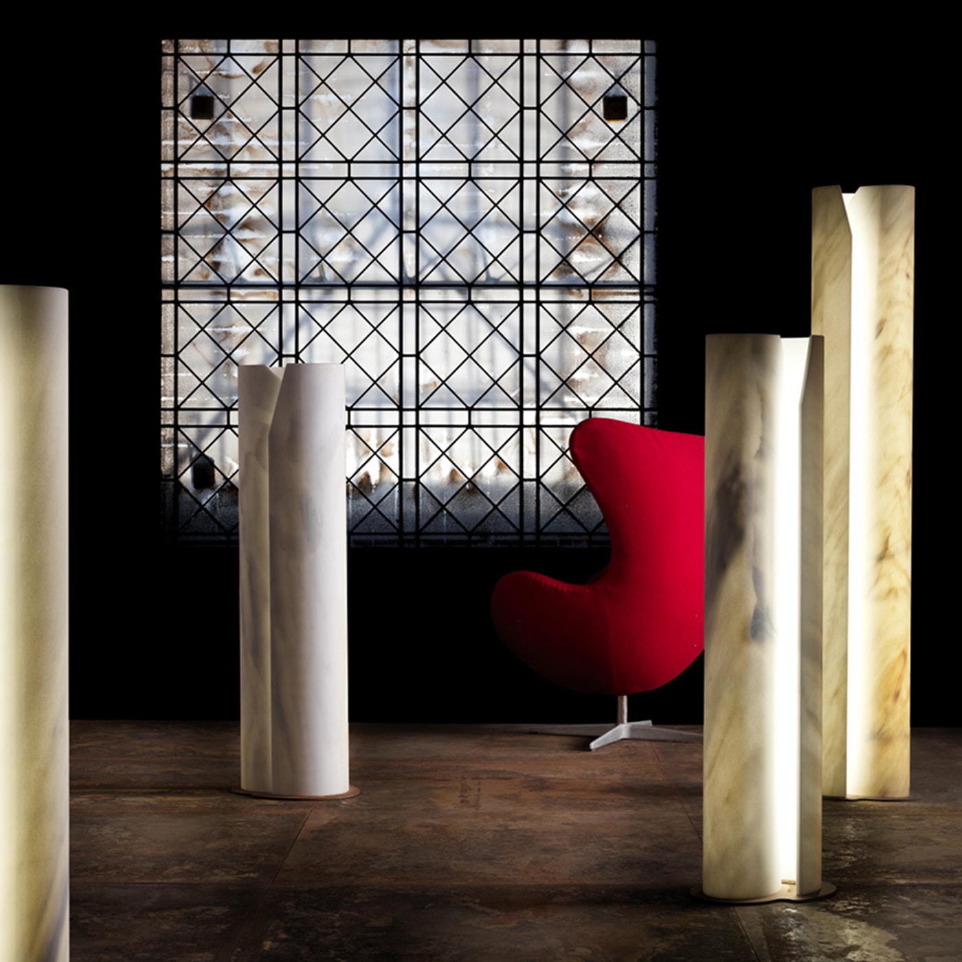 Cartiglia Floor Lamp by Tobia Scarpa Architect - Testi Group