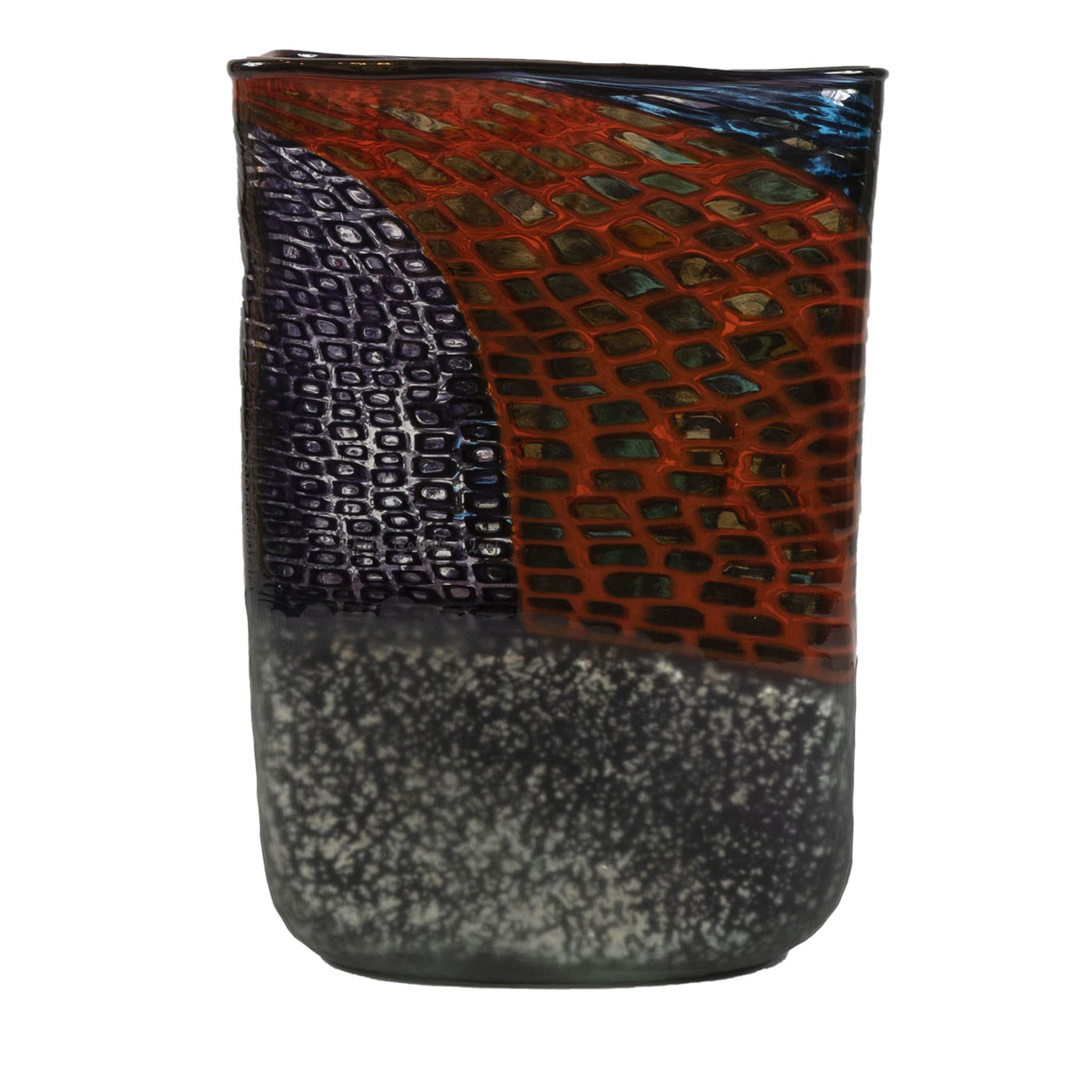 Windows Cubism Collection Amber Vase by Tsuchida Yasuhiko - Main view