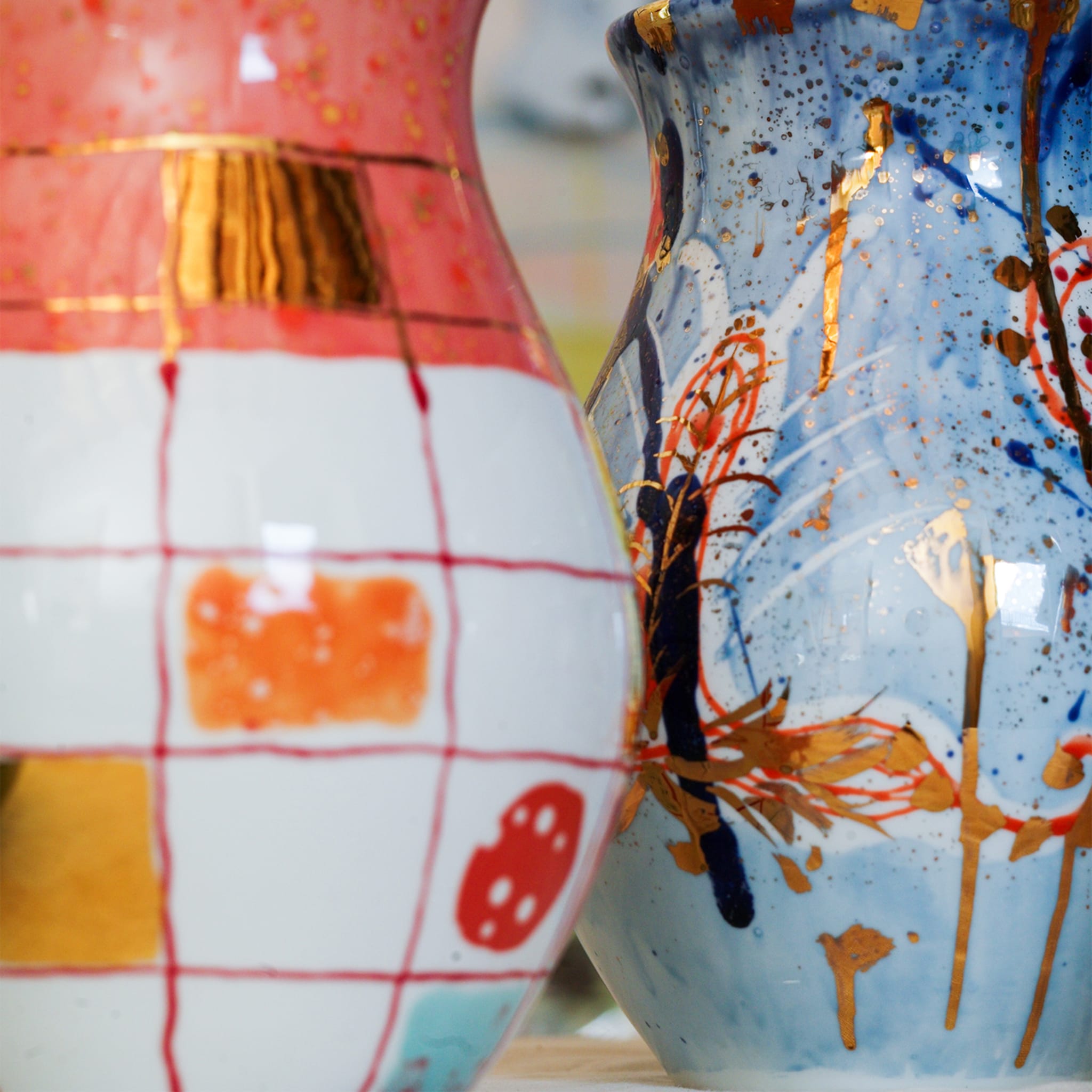 Calypso Pink Porcelain Vase - Alternative view 4