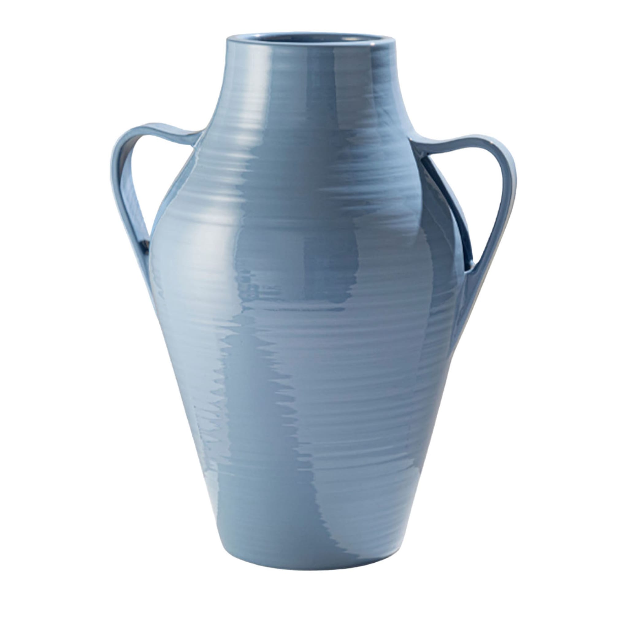 Quartara Azure Amphora Vase - Main view