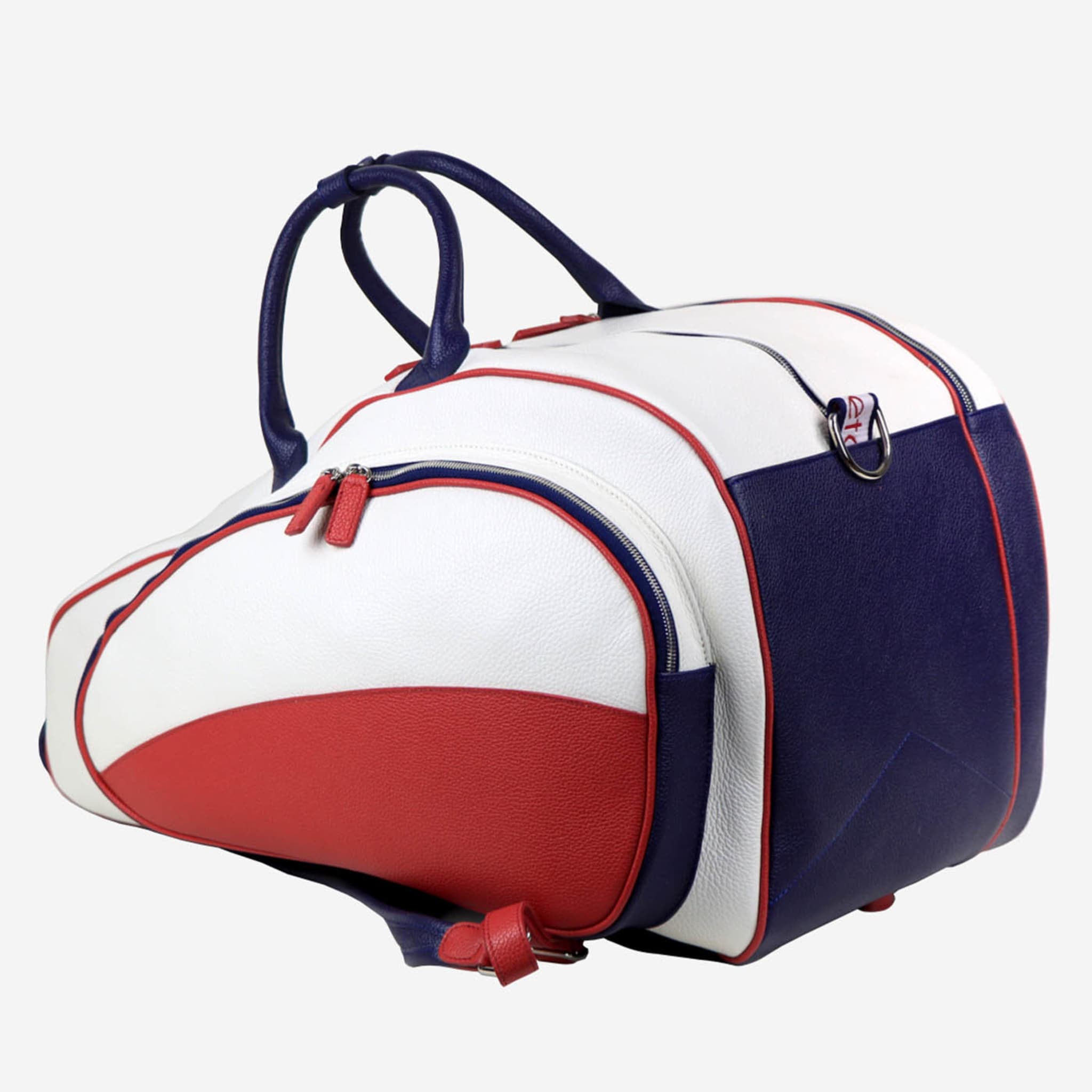 Large White/Blue/Red Padel and Pickleball Backpack - Alternative view 4