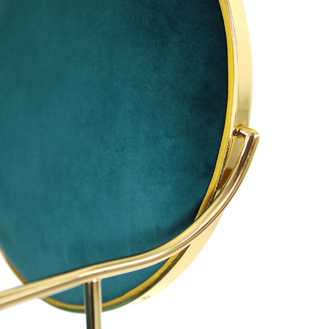 Luigina Gold and Peacock Blue Chair - Sotow
