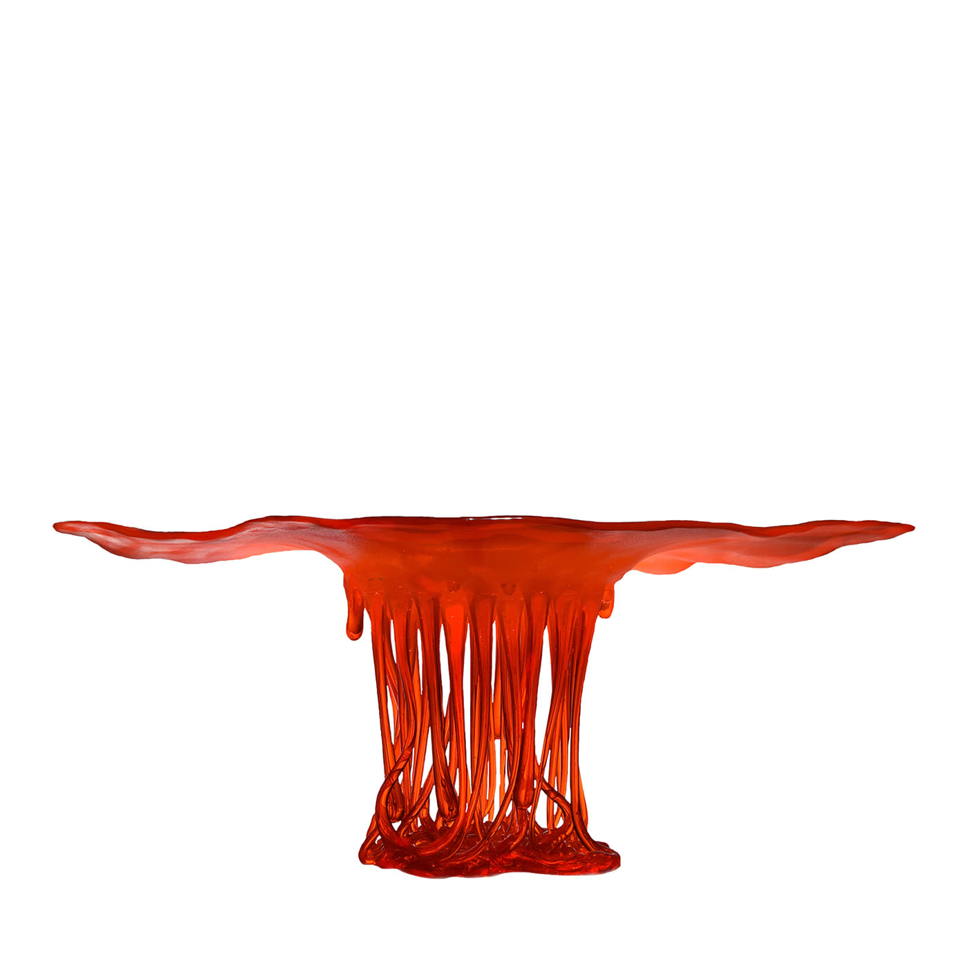 Tramonto Rosso Red Sculpture - Daniela Forti
