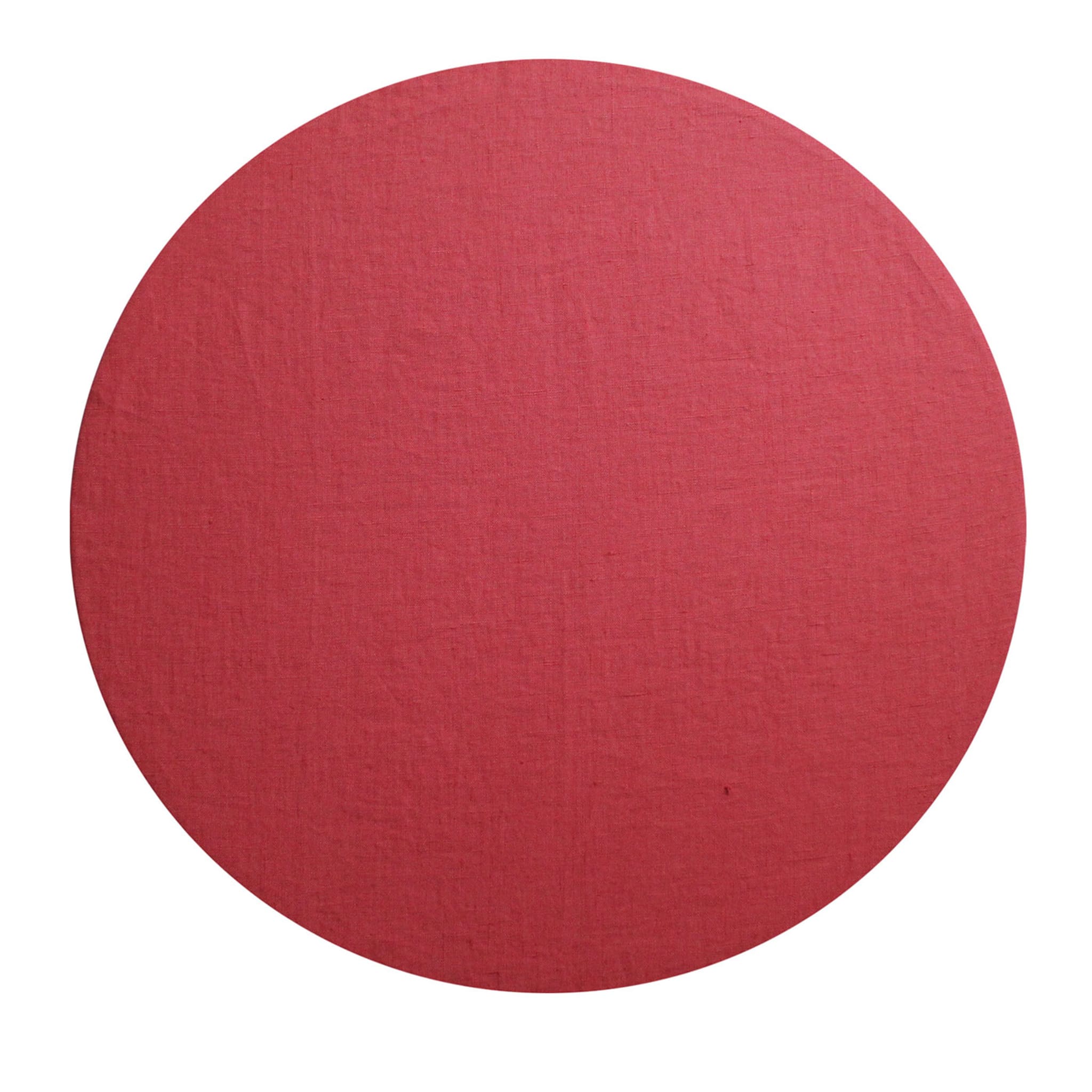 Tovaglietta rotonda rossa Cuffiette - Vista principale