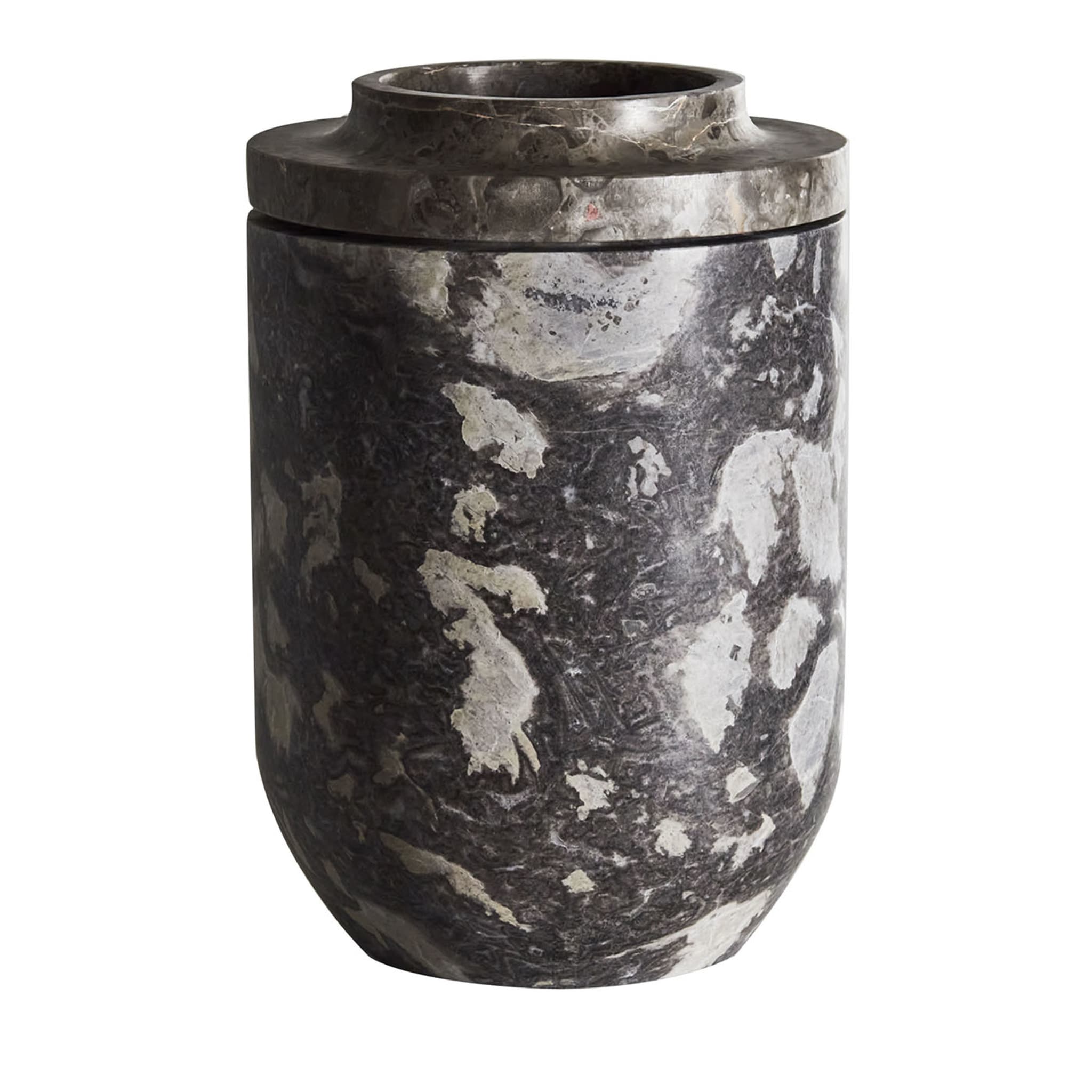 Petit vase gris Royal de Christophe Pillet - Vue principale