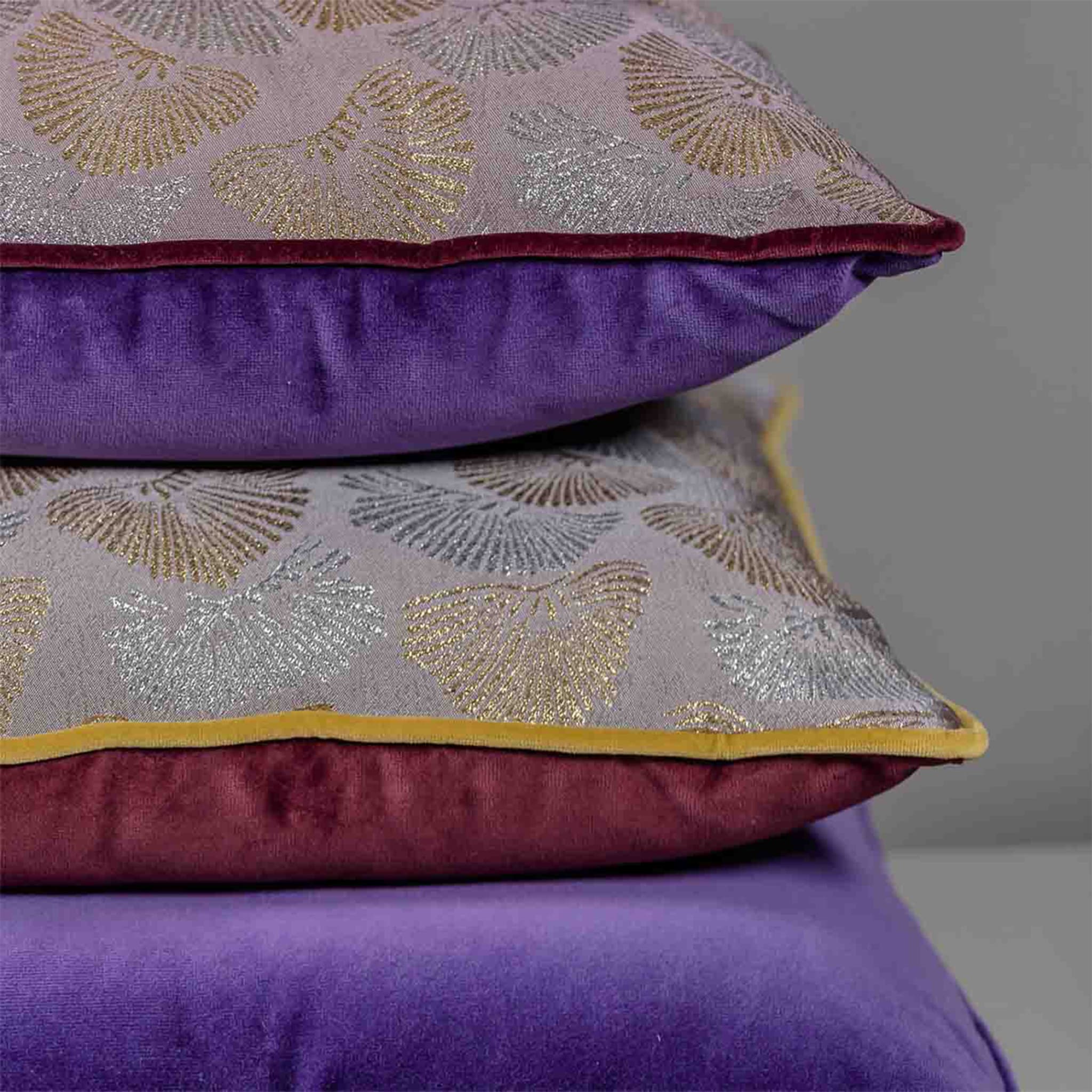Carrè Cushion in Floreal Jacquard Fabric - Alternative view 3
