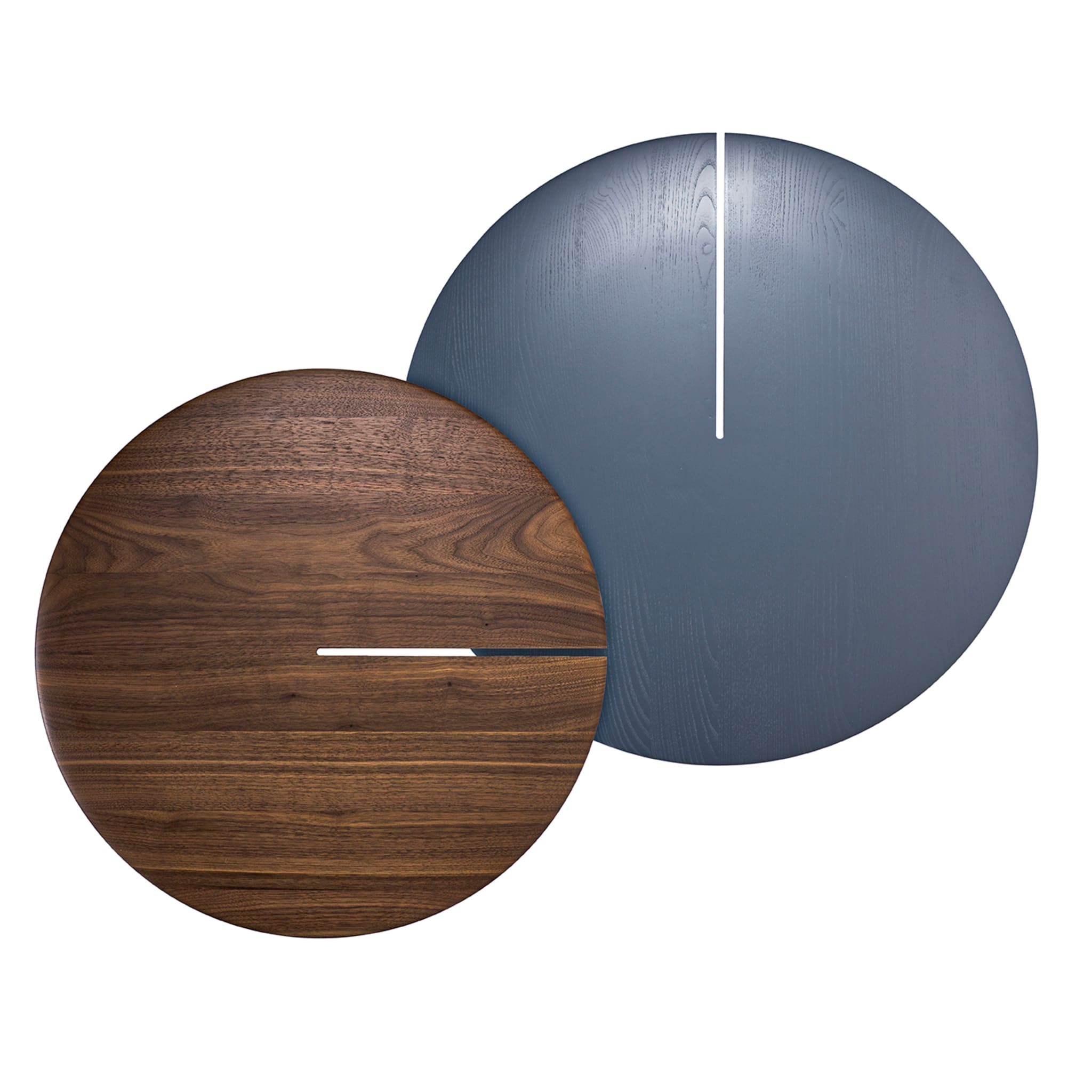 Orio Blue Round Coffee Table by Dario Gaudio & Alessandro Stabile - Alternative view 3