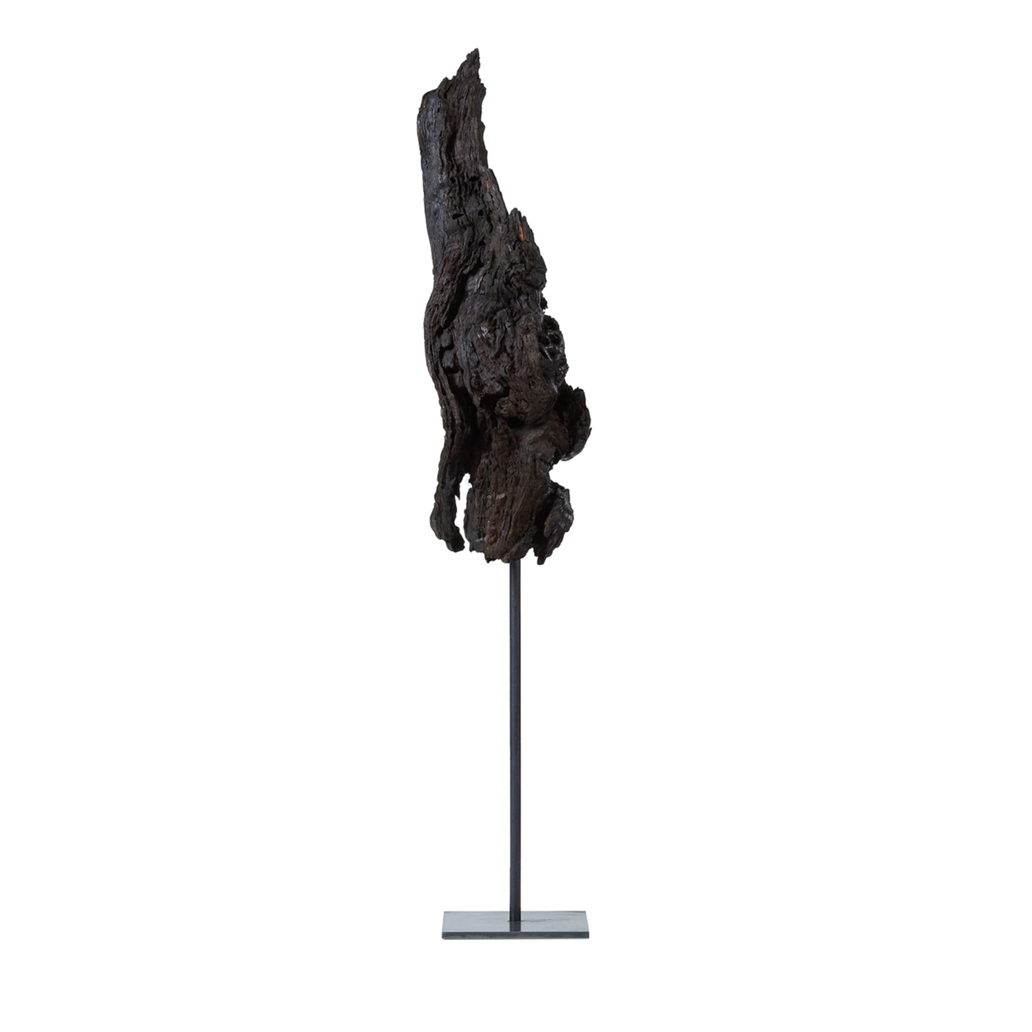 Armis I Schwarze Skulptur - Hauptansicht