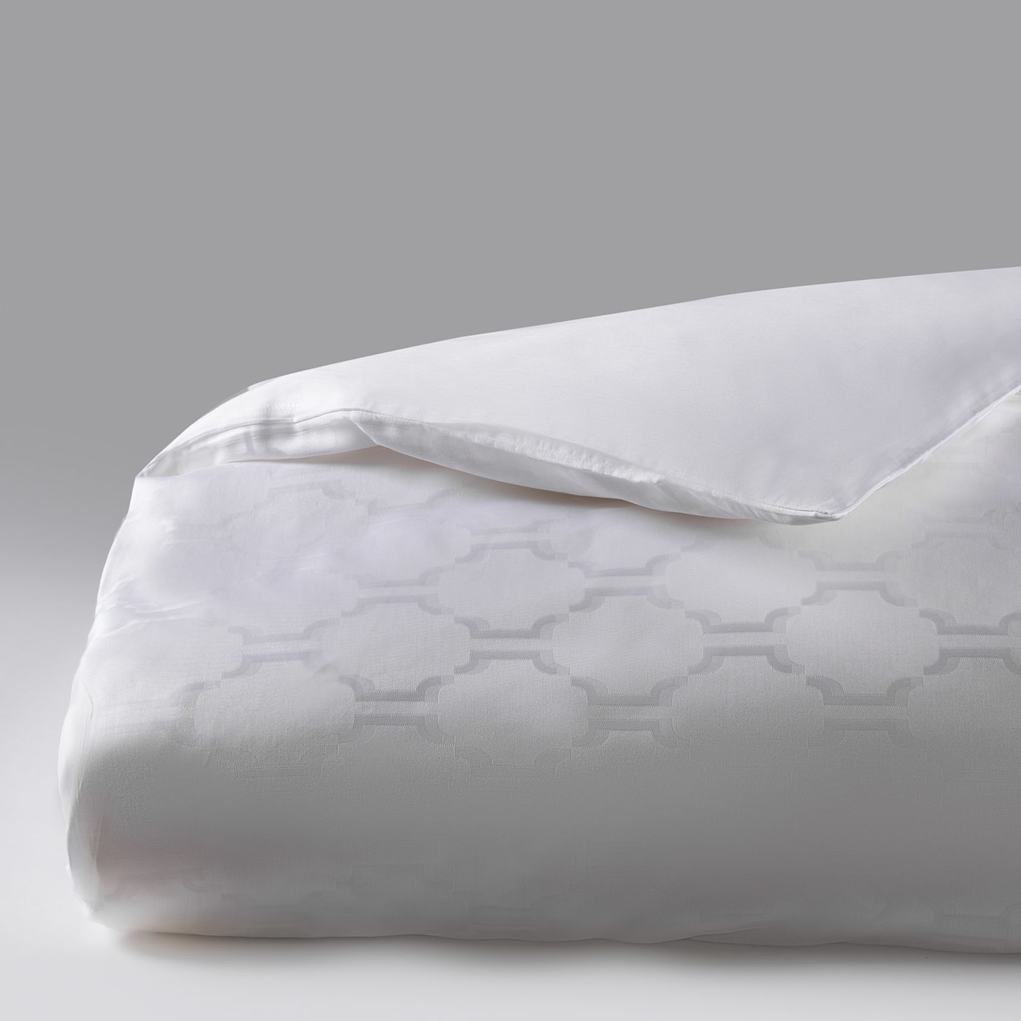 Waldorf Damask White Double Bed Duvet Cover (housse de couette) - Vue alternative 2