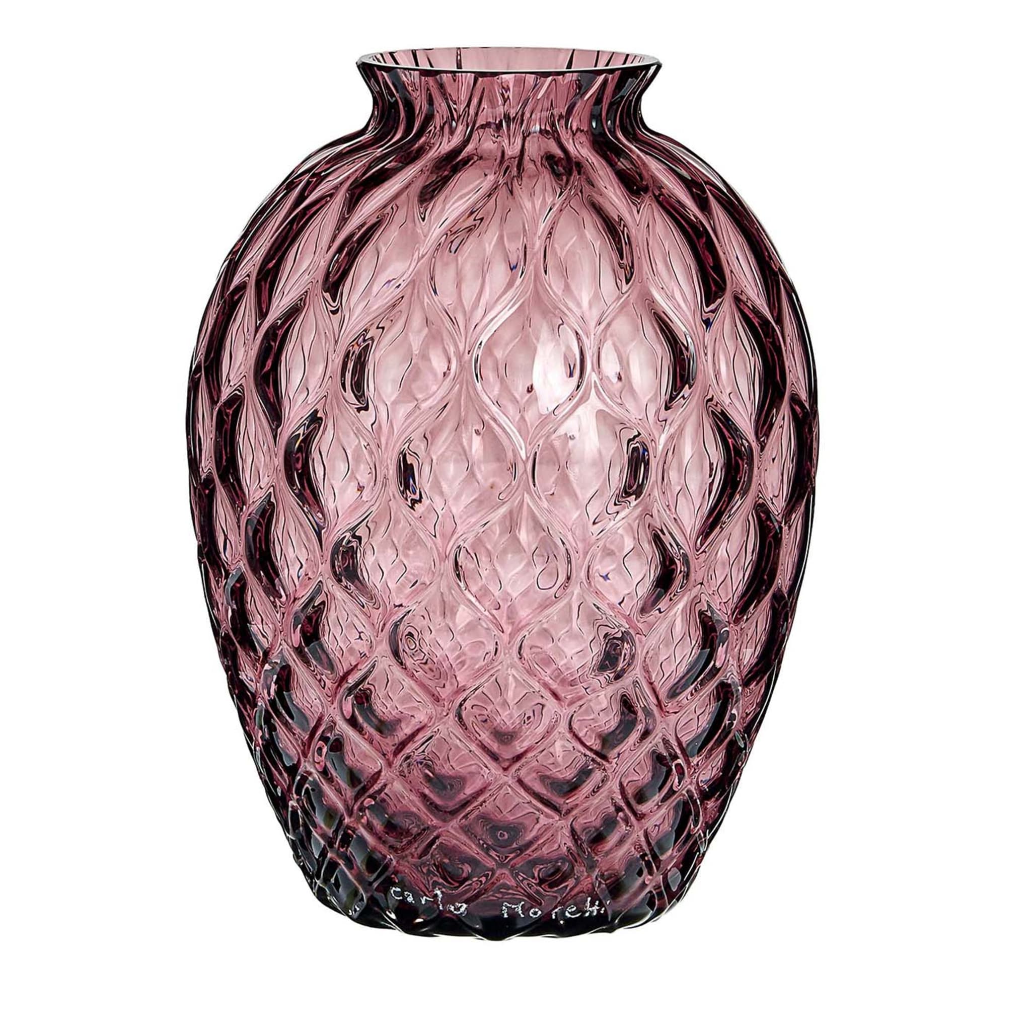 Polaris Small Balloton Plum Vase by Carlo Moretti - Main view