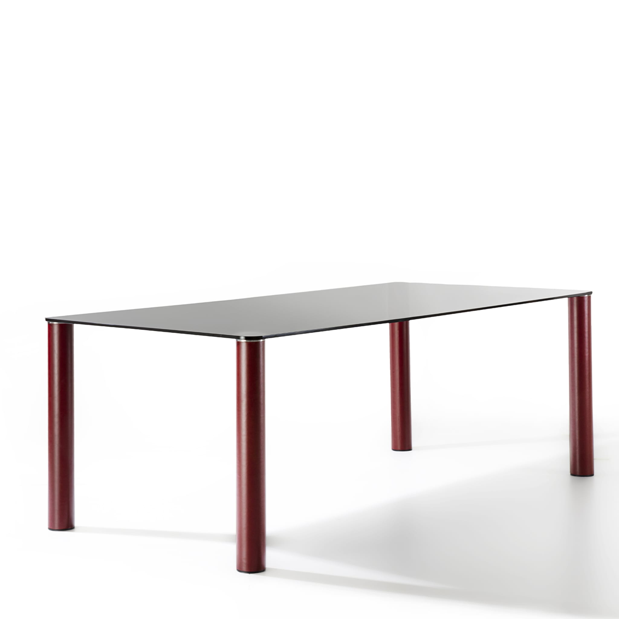 Fagus Smoked Burgundy Dining Table - Alternative view 2