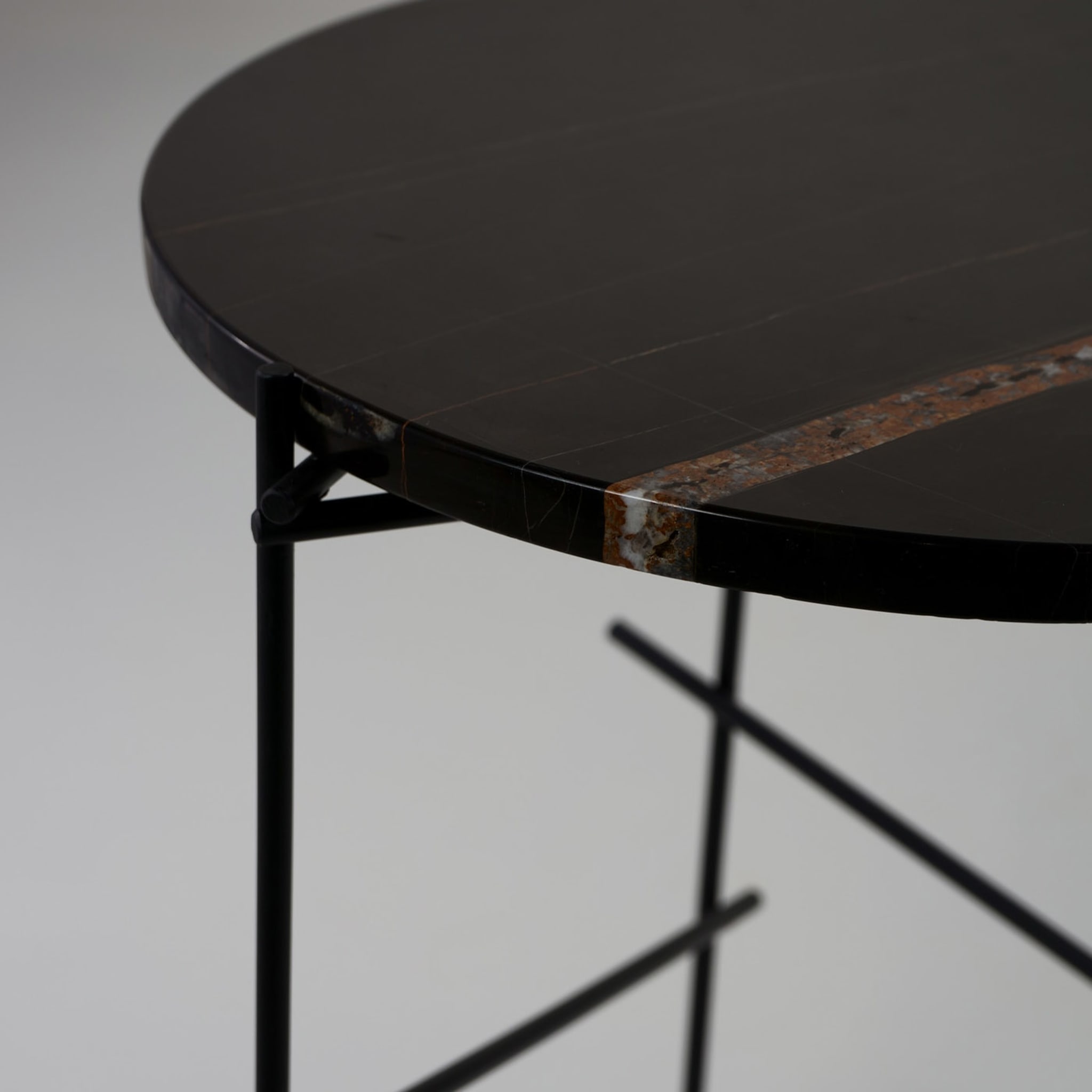 StiltS Sahara Noir Black Marble Side Table - Alternative view 2