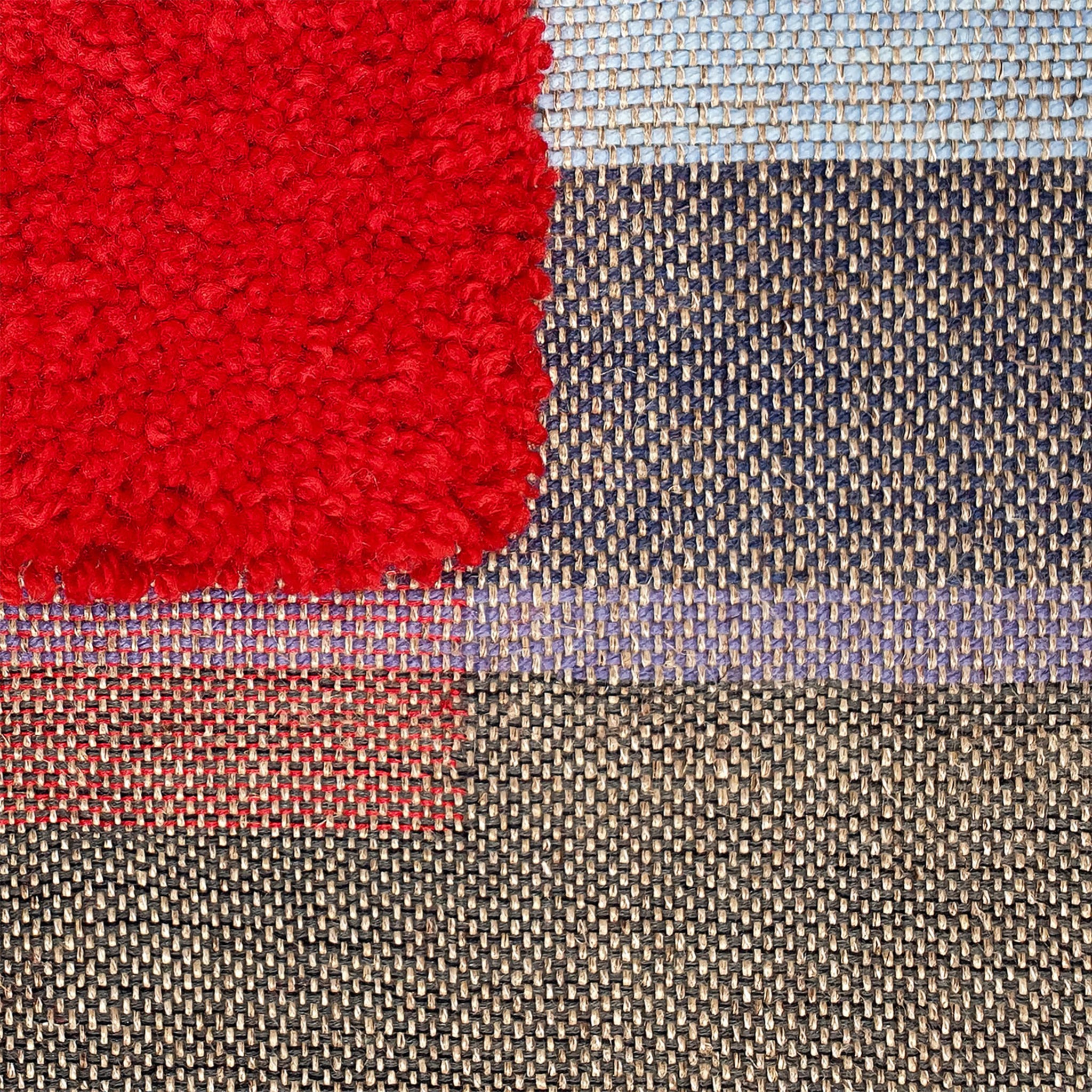 Rosso Flag Hand Woven Panel - Alternative view 1