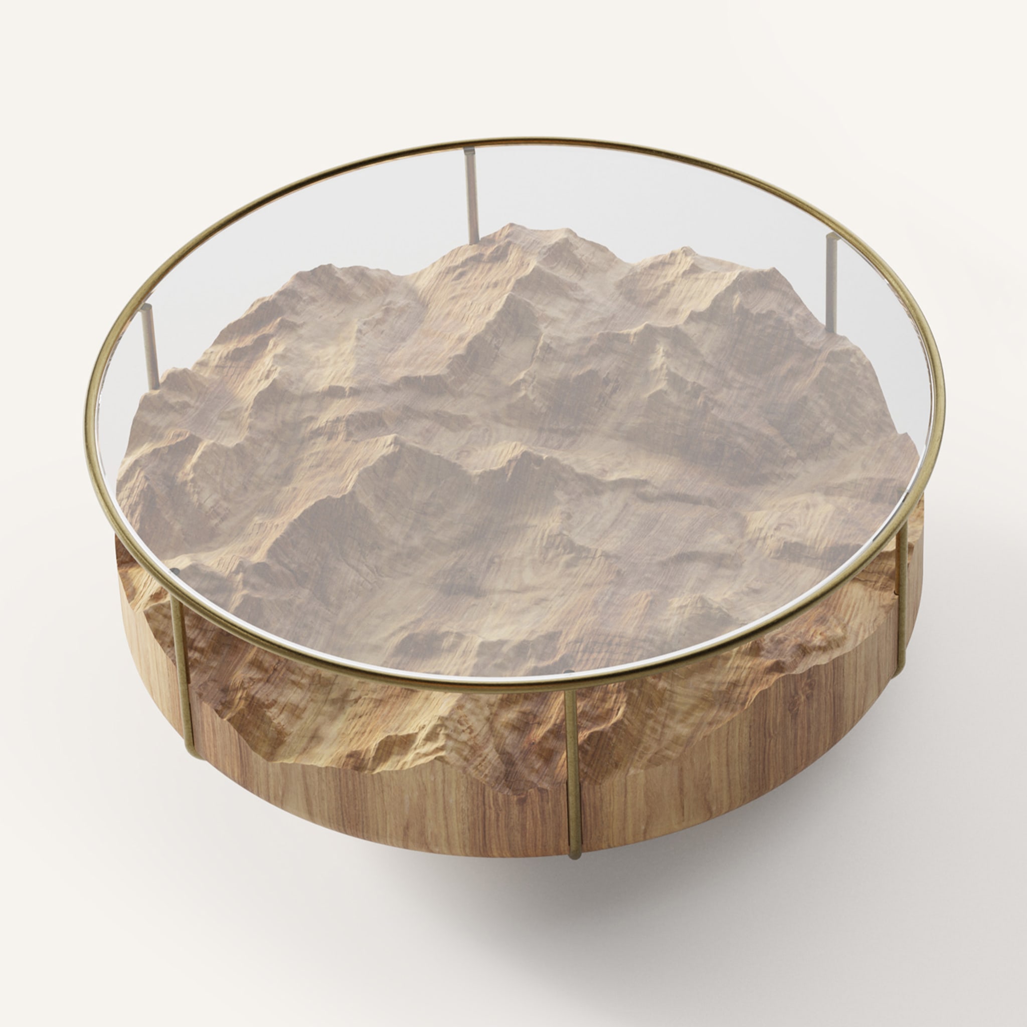 Mirage Topographic Coffee Table Designed By Riccardo Vendramin - Alternative view 1