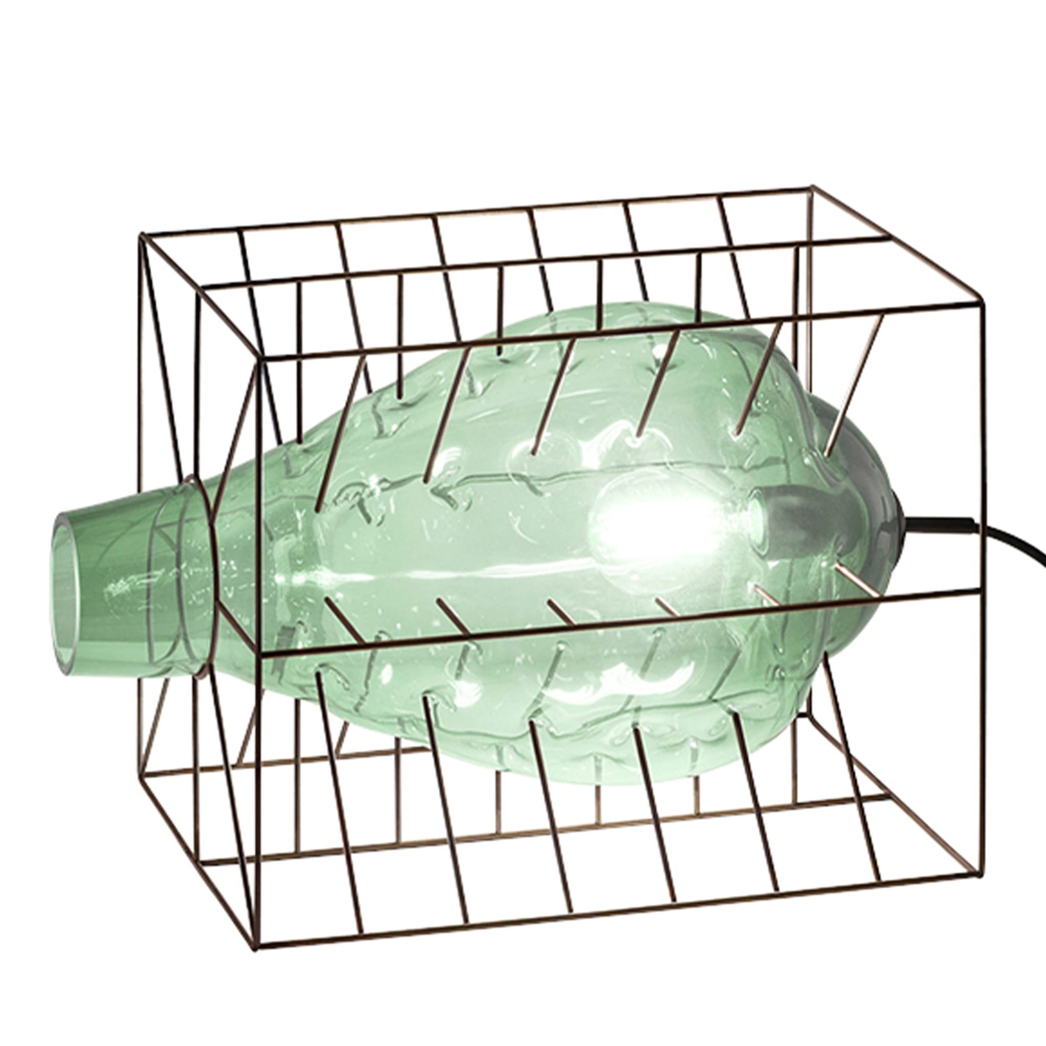 Attimo Licht-Grün Tischlampe - Hauptansicht