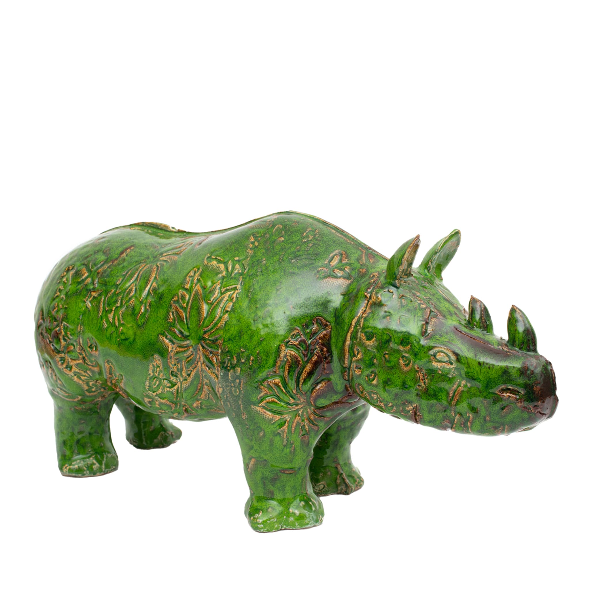 Escultura de rinoceronte nº 2 - Vista principal