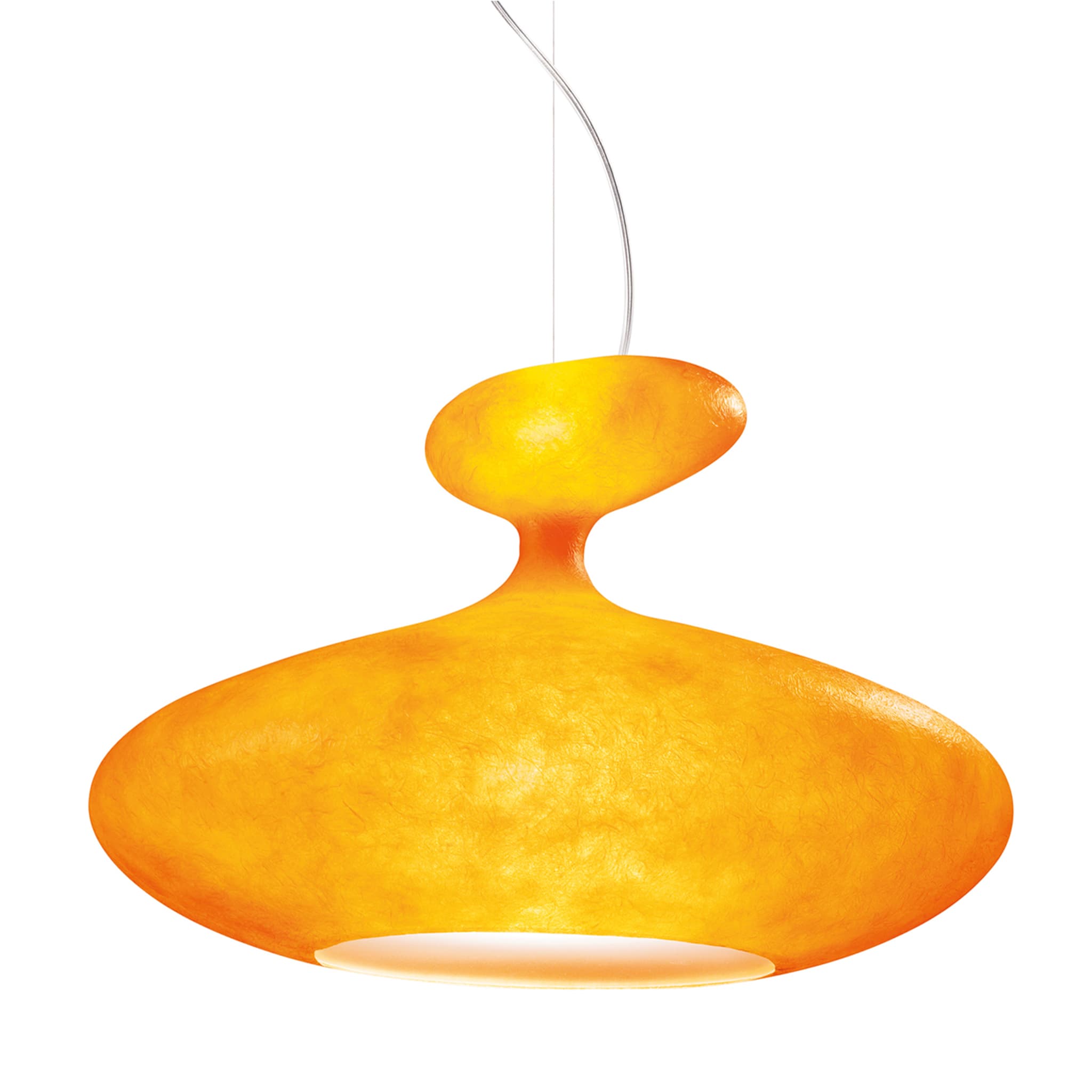 Lampe à suspension orange E.T.A. - Vue principale