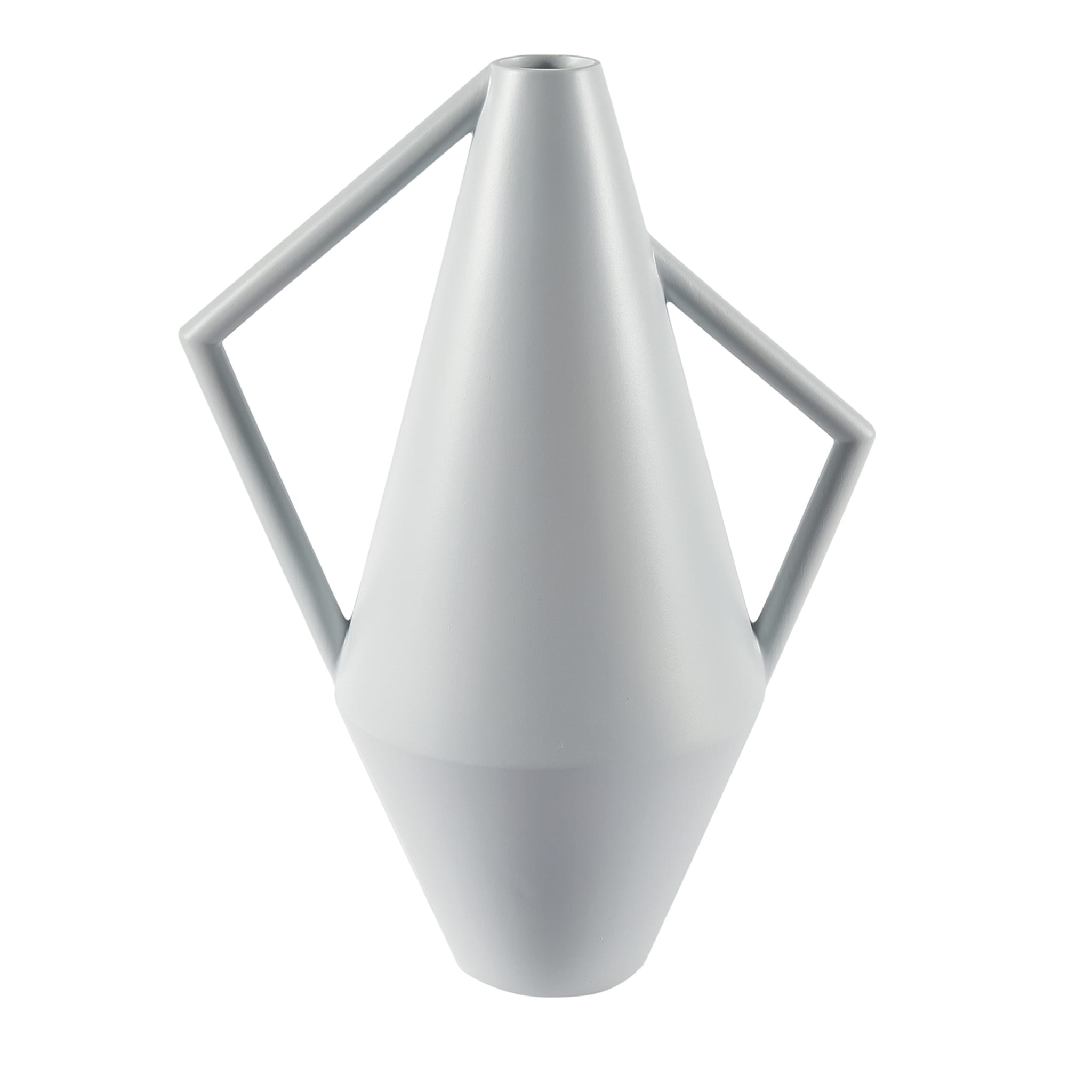 Vase Kora en plastique gris par Studiopepe - Vue principale