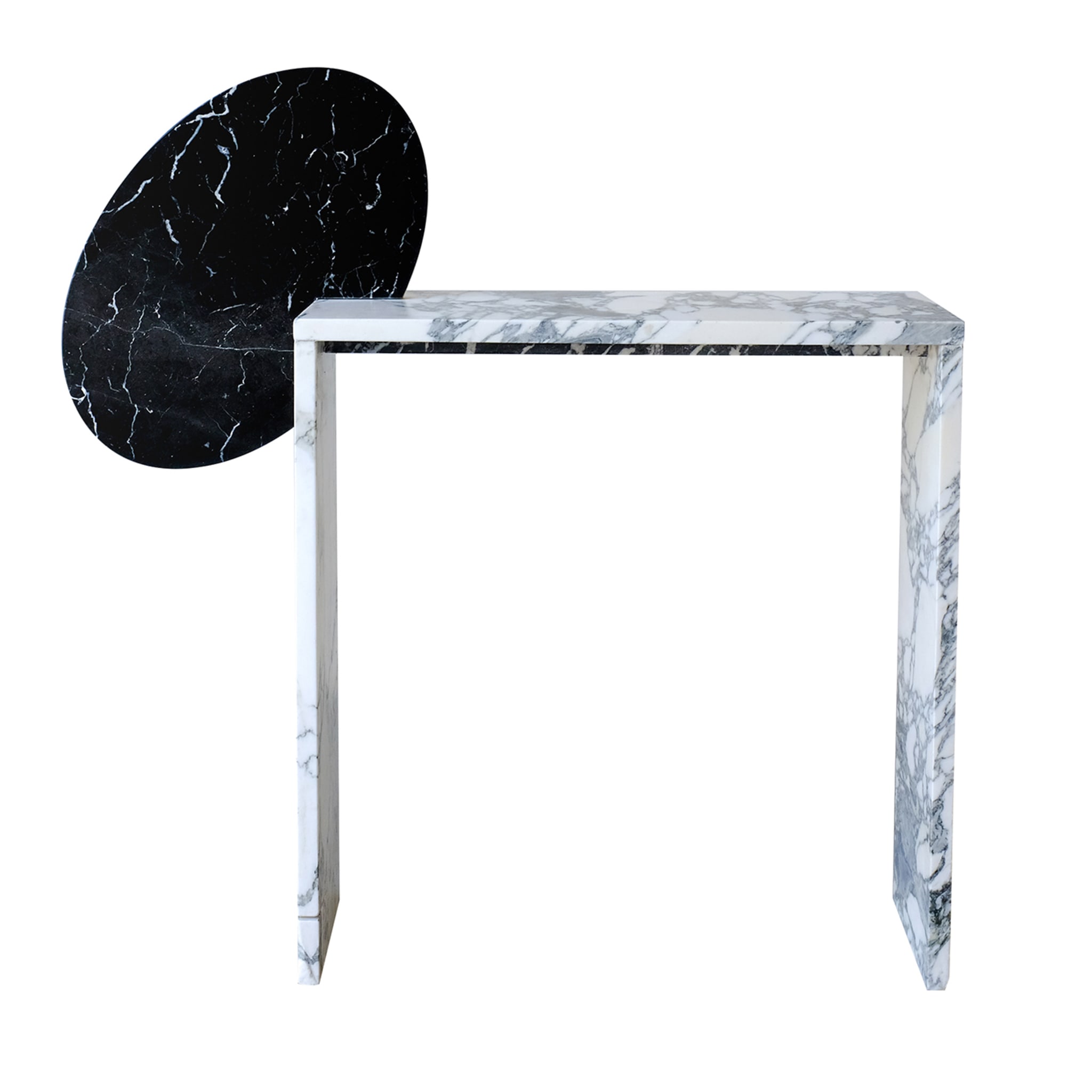Marquina Marble Small Console - Main view