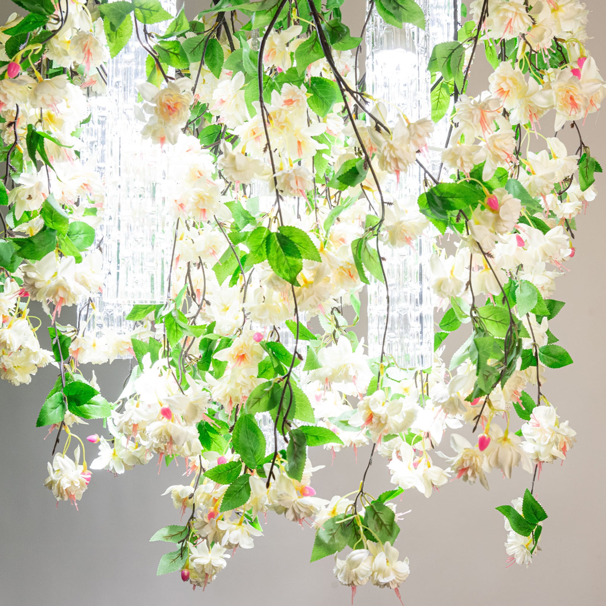 Lampe de plafond Flower Power White Cascade Round Large - Vue alternative 5