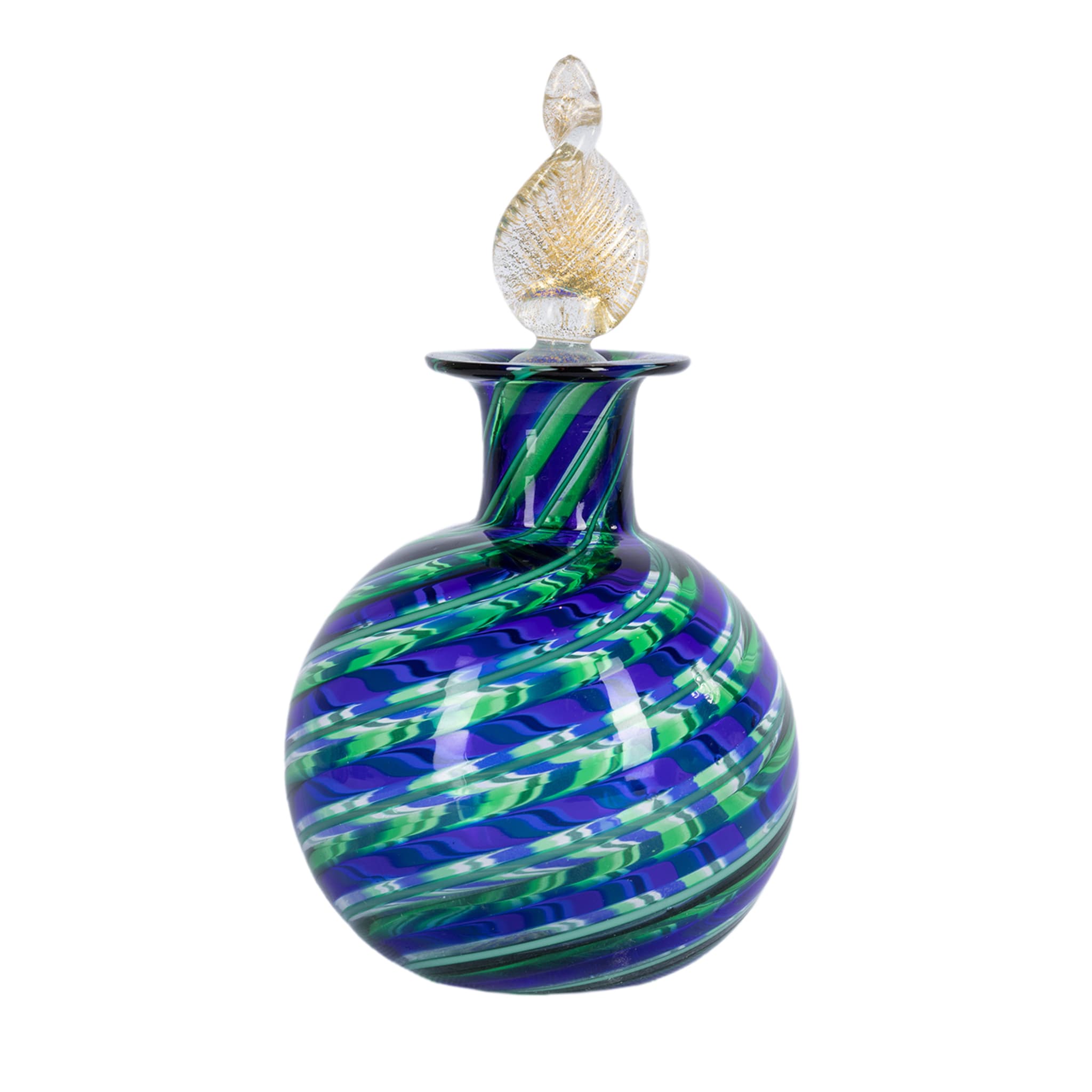 Bottcamp Miniature Blue and Green Bottle - Main view